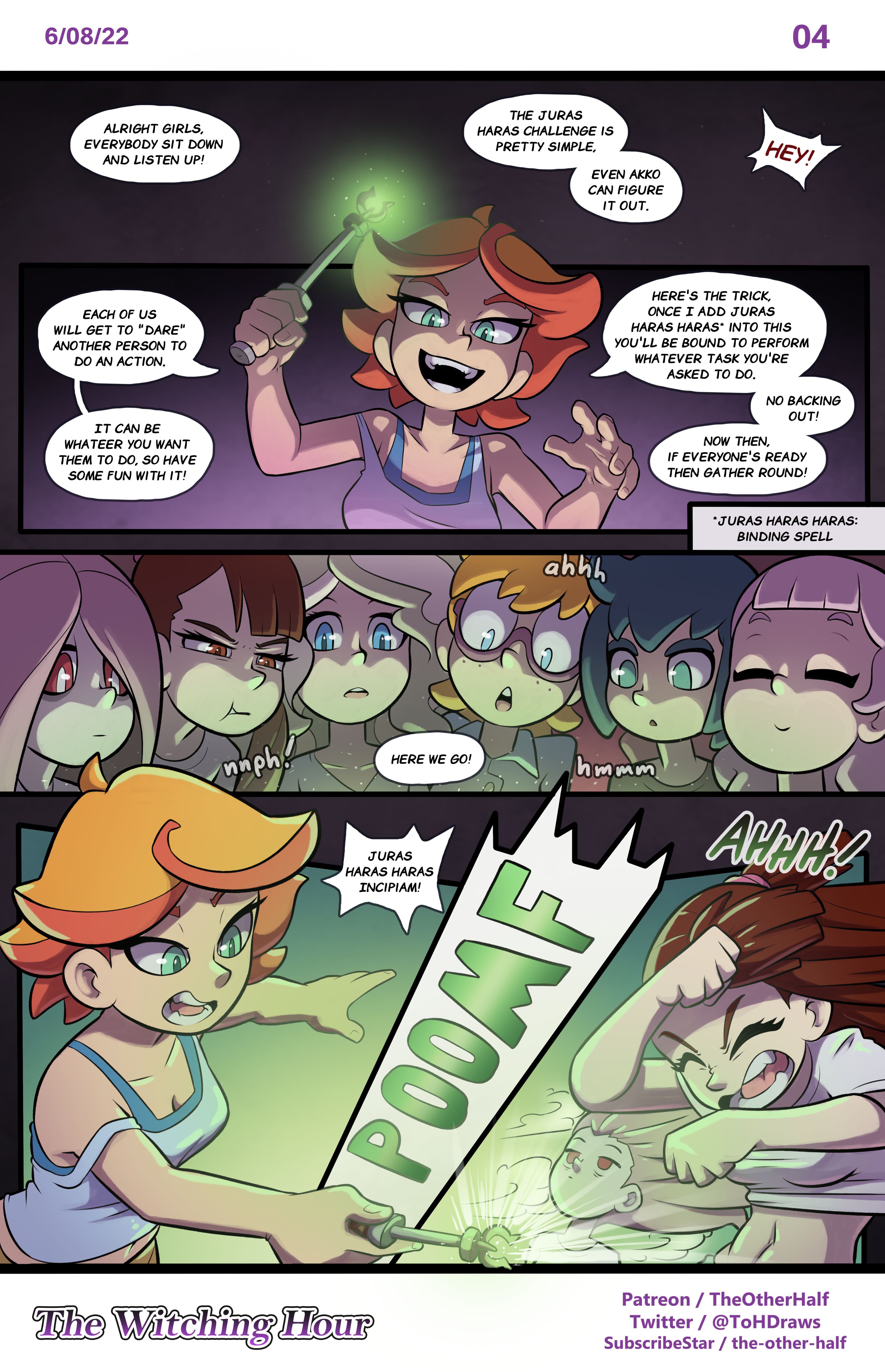 The Witching Hour (Little Witch Academia) [TheOtherHalf] 1 . The Witching Hour - Chapter 1 (Little Witch Academia) [TheOtherHalf] – page 4