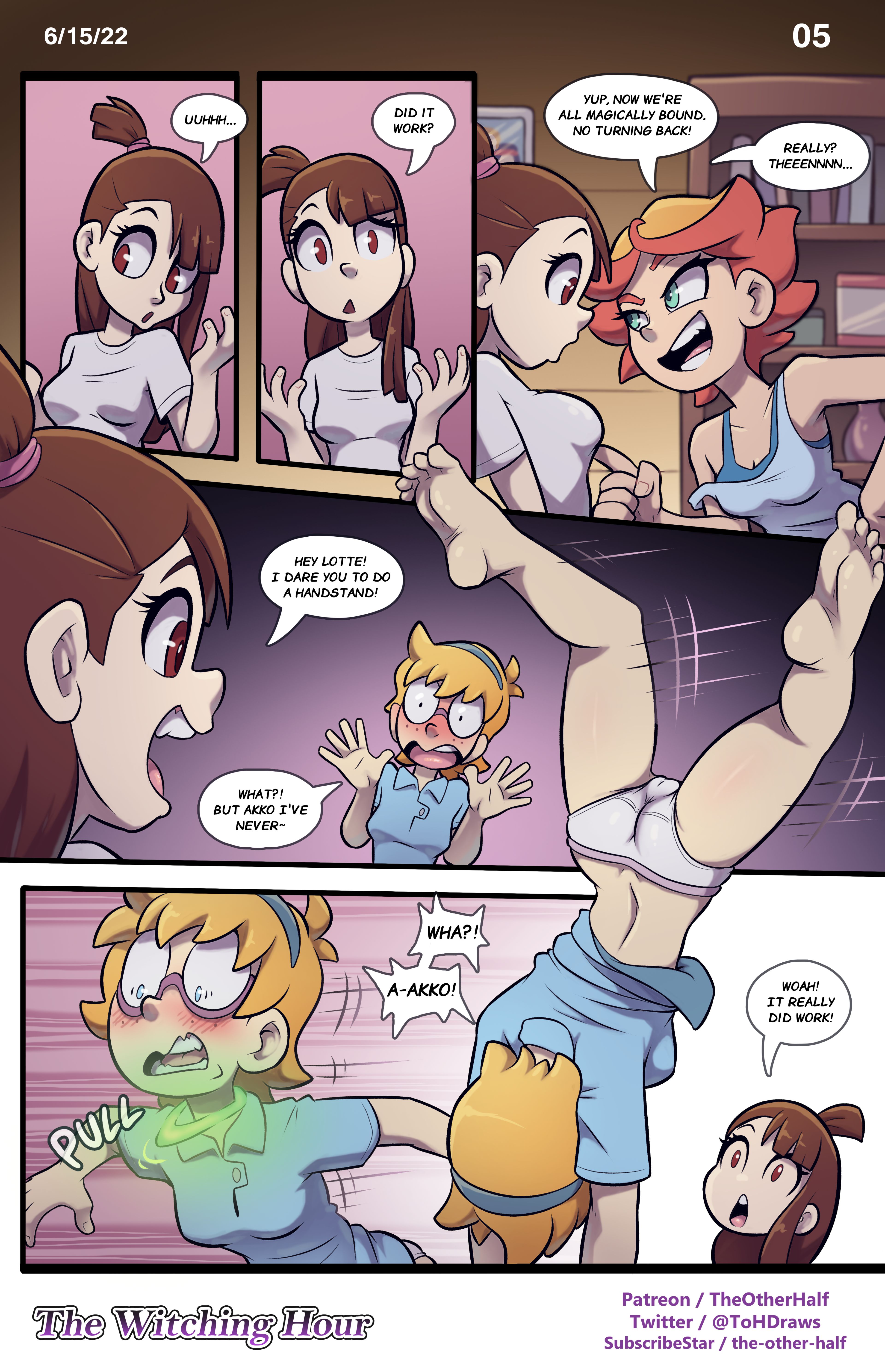 The Witching Hour (Little Witch Academia) [TheOtherHalf] 1 . The Witching Hour - Chapter 1 (Little Witch Academia) [TheOtherHalf] – page 5