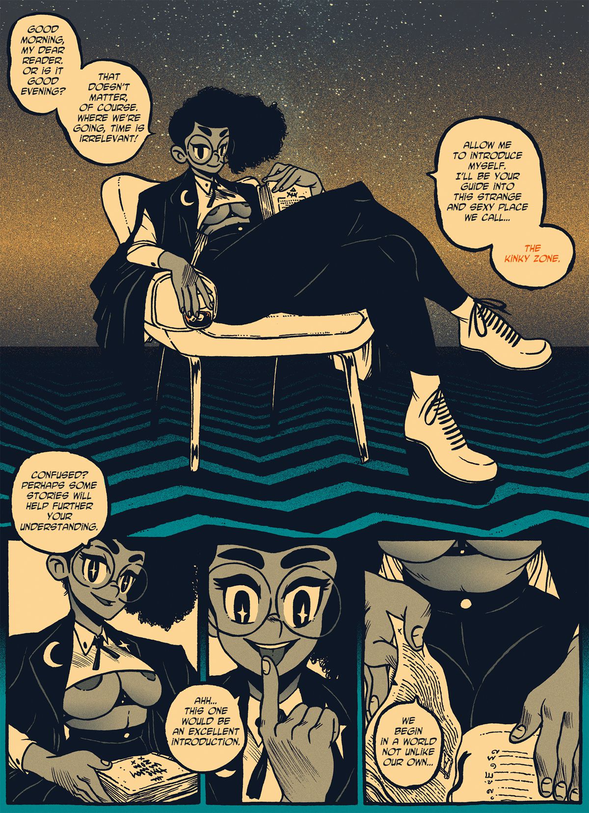 The Kinky Zone [Blacky Chan] 1 . The Kinky Zone - Chapter 1 [Blacky Chan] – page 1