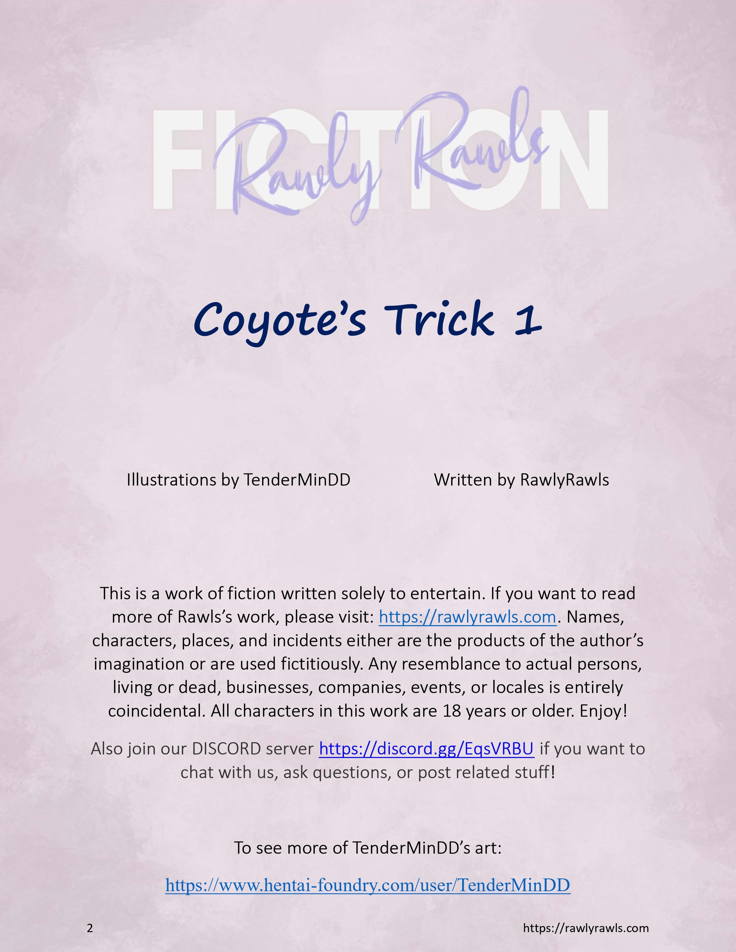 Coyote’s Trick [TenderMindd] 1 . Coyote's Trick - Chapter 1 [TenderMindd] – page 2