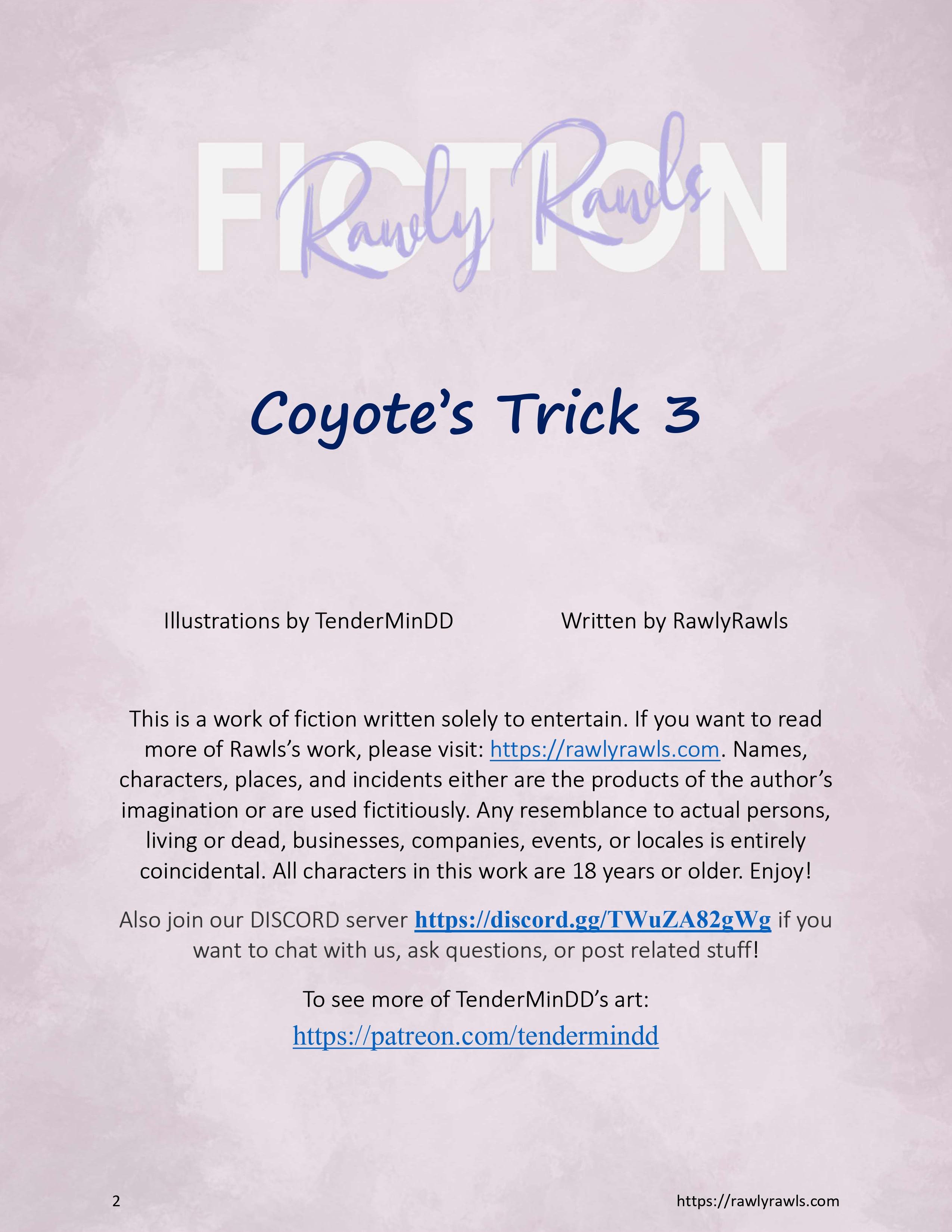 Coyote’s Trick [TenderMindd] 3 . Coyote's Trick - Chapter 3 [TenderMindd] – page 2
