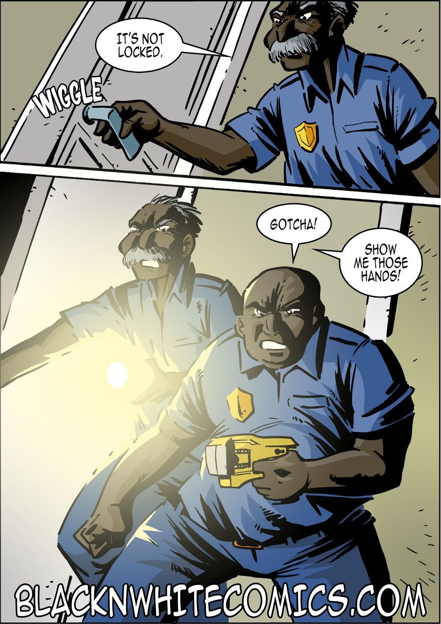 Campus Police [BlackNWhiteComics] 1 . Campus Police  - Chapter 1 [BlackNWhiteComics] – page 4