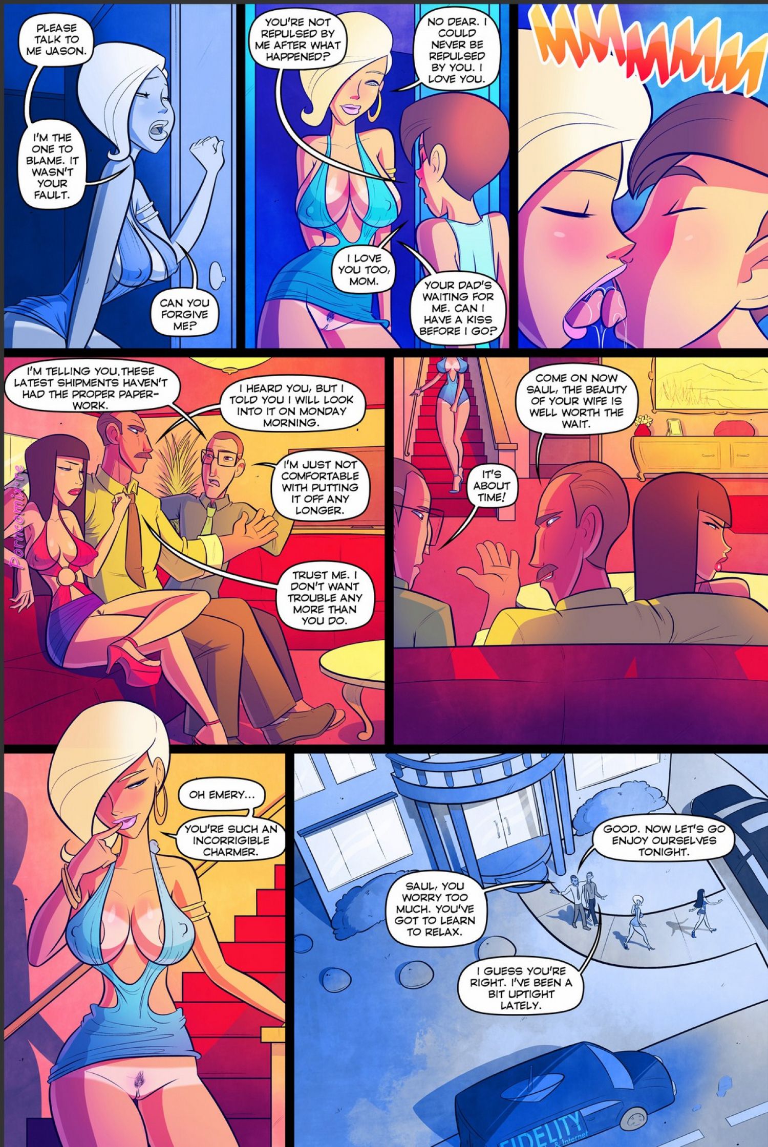A Model Life [JABComix] 1 . A Model Life  - Chapter 1 [JABComix] – page 7