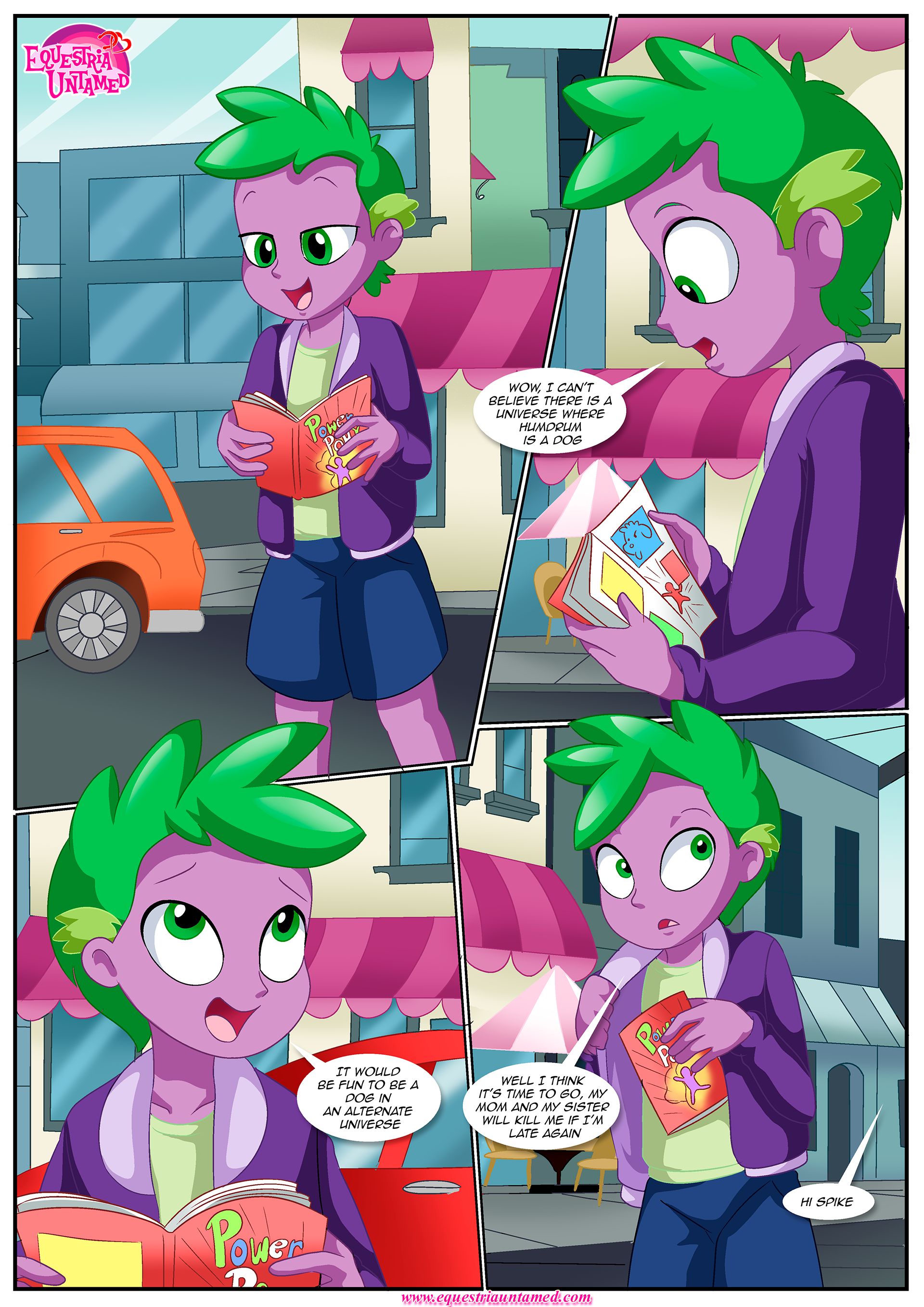 Purple Love Slave (My Little Pony: Friendship Is Magic) [Palcomix] 1 . Purple Love Slave - Chapter 1 (My Little Pony: Friendship Is Magic) [Palcomix] – page 2