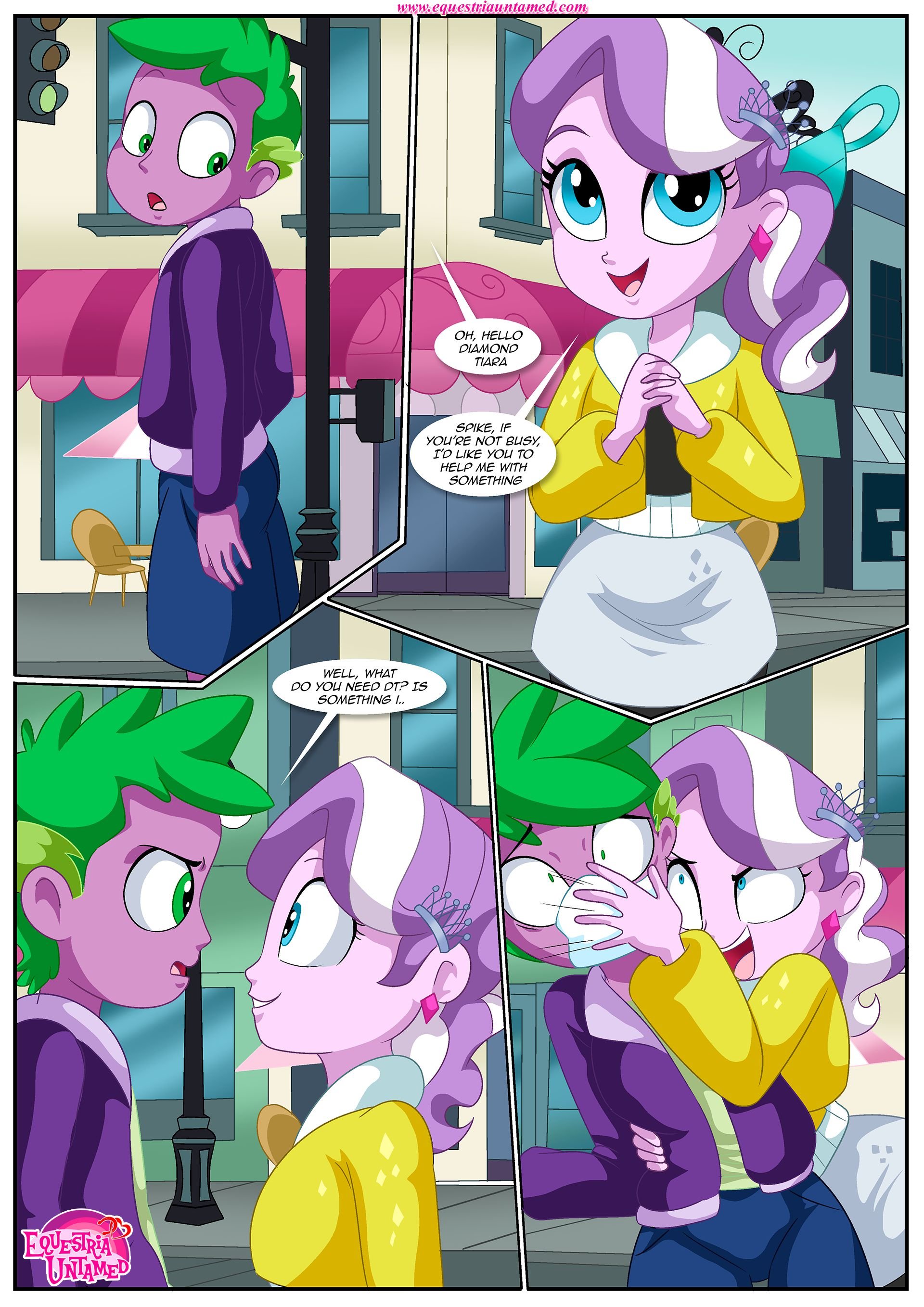 Purple Love Slave (My Little Pony: Friendship Is Magic) [Palcomix] 1 . Purple Love Slave - Chapter 1 (My Little Pony: Friendship Is Magic) [Palcomix] – page 3