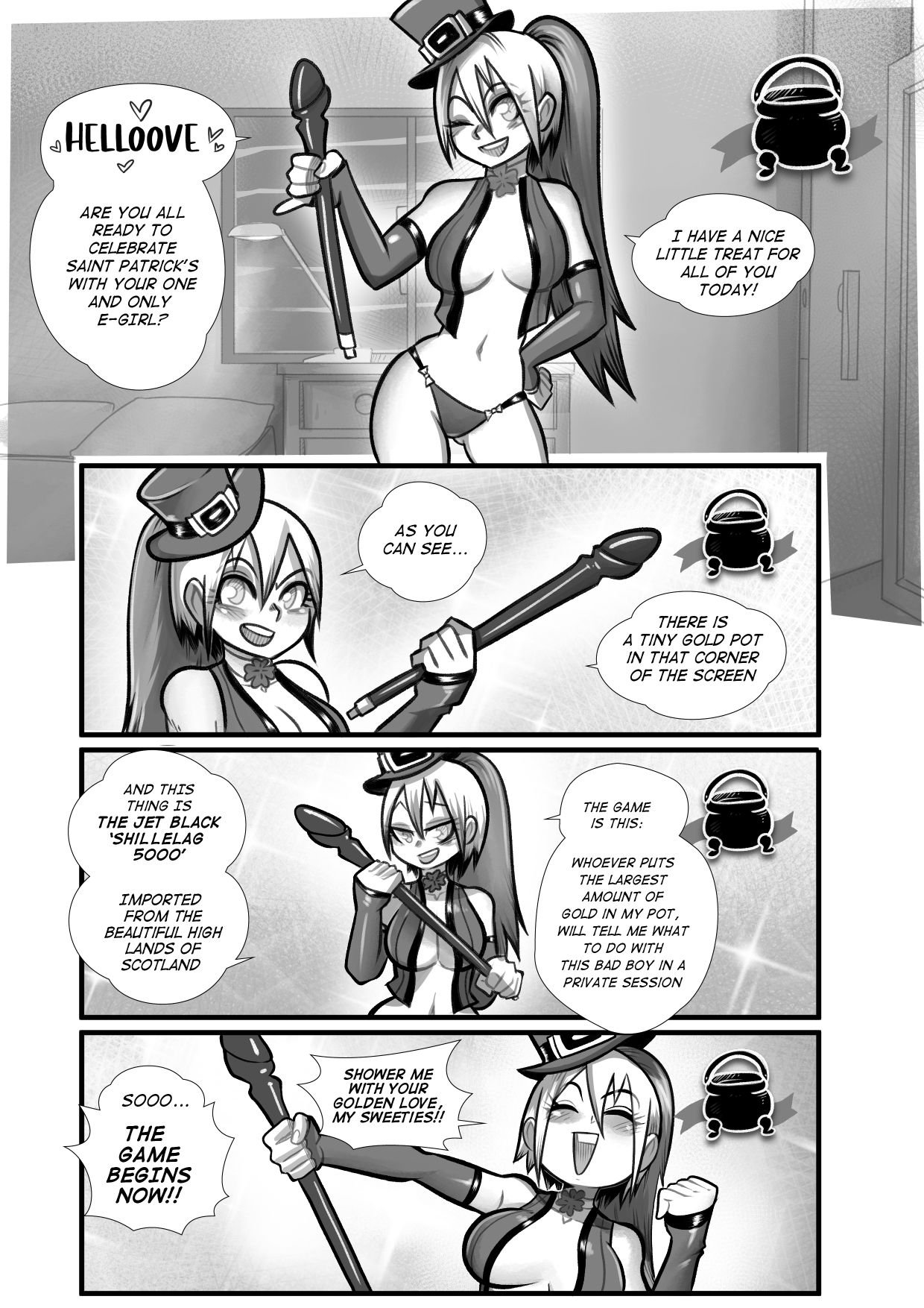 ¢Lover Lover$ [Mr.E] 1 . Clover Lover - Chapter 1 [Mr.E] – page 2