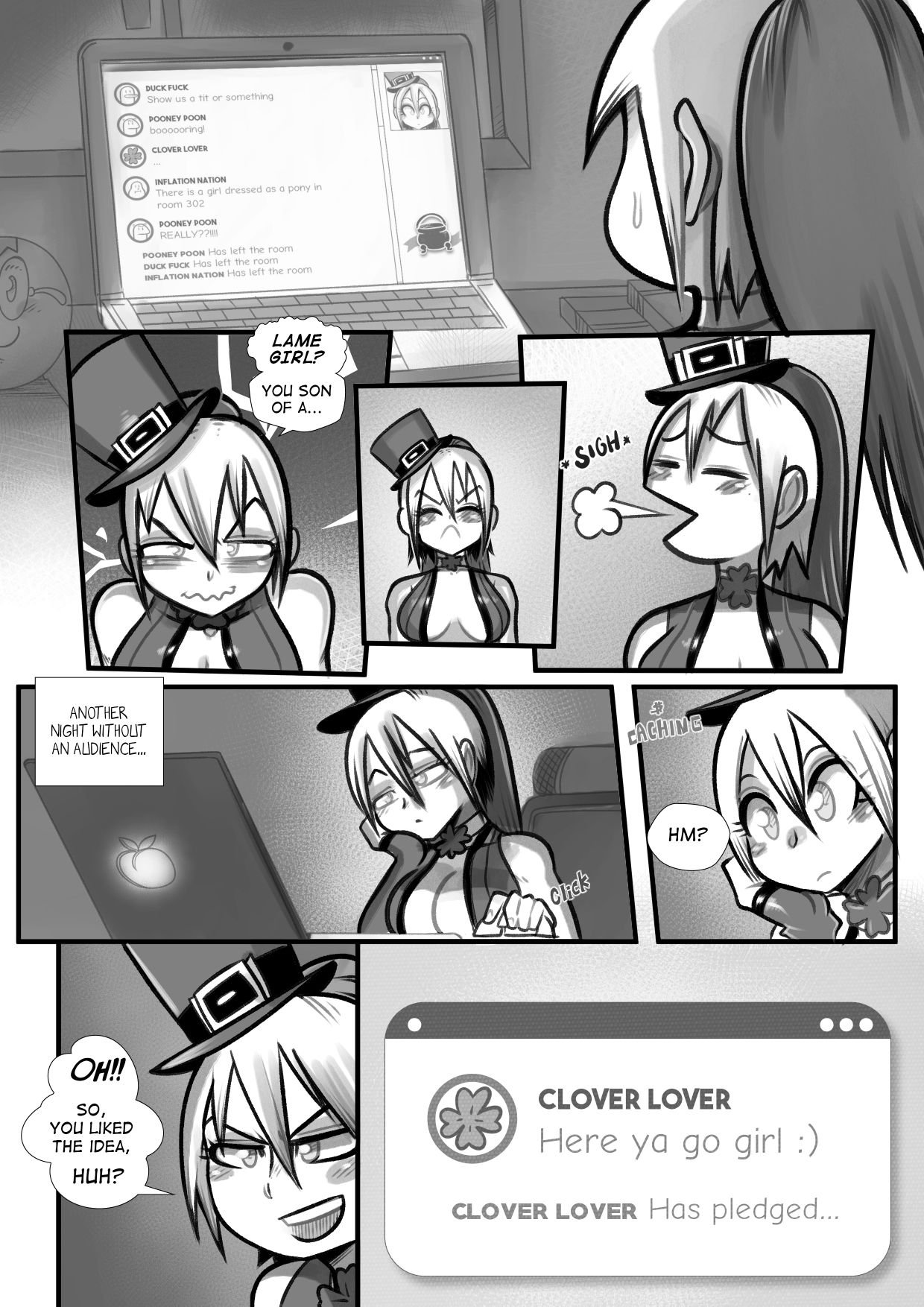 ¢Lover Lover$ [Mr.E] 1 . Clover Lover - Chapter 1 [Mr.E] – page 3