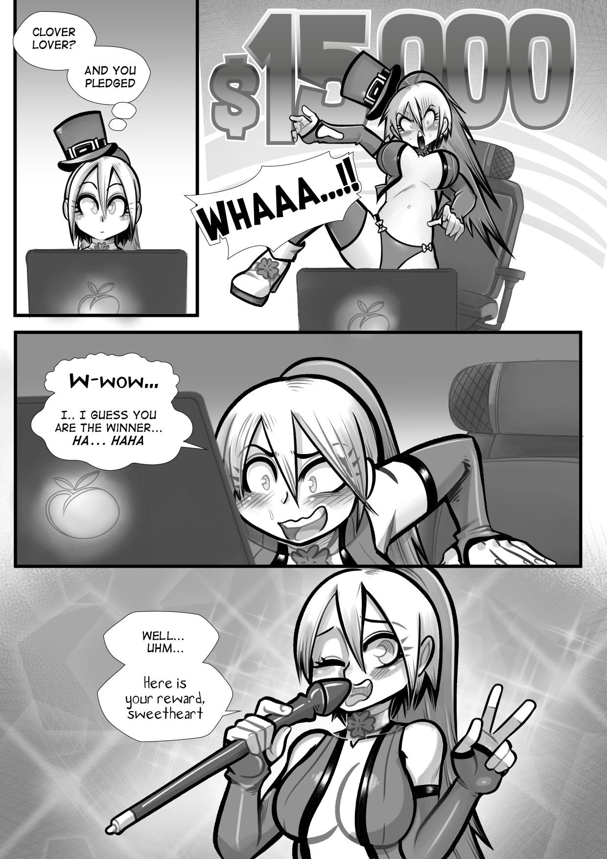 ¢Lover Lover$ [Mr.E] 1 . Clover Lover - Chapter 1 [Mr.E] – page 4