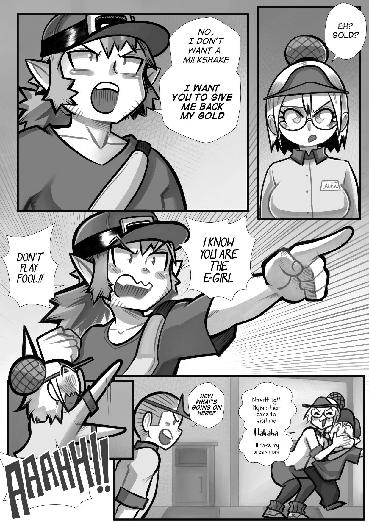 ¢Lover Lover$ [Mr.E] 1 . Clover Lover - Chapter 1 [Mr.E] – page 9