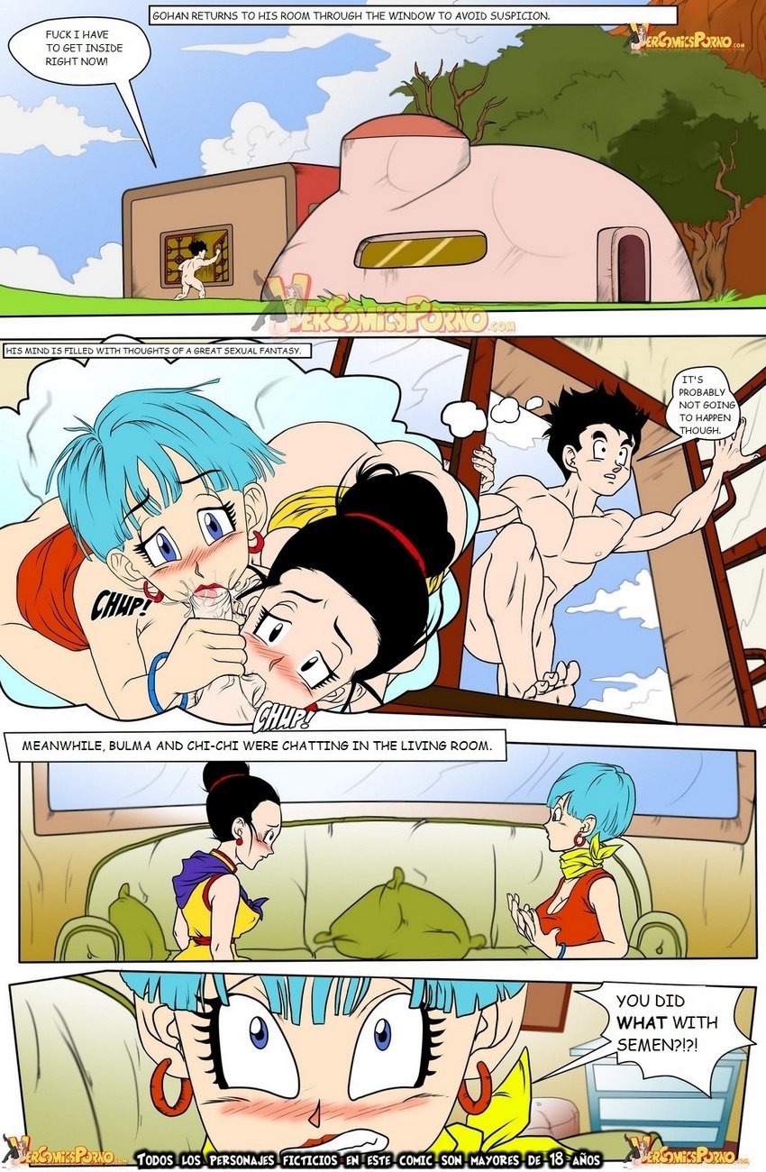 Milky Milk (Dragon Ball Z) [Drah Navlag] 2 . Milky Milk - Chapter 2 (Dragon Ball Z) [Drah Navlag] – page 2
