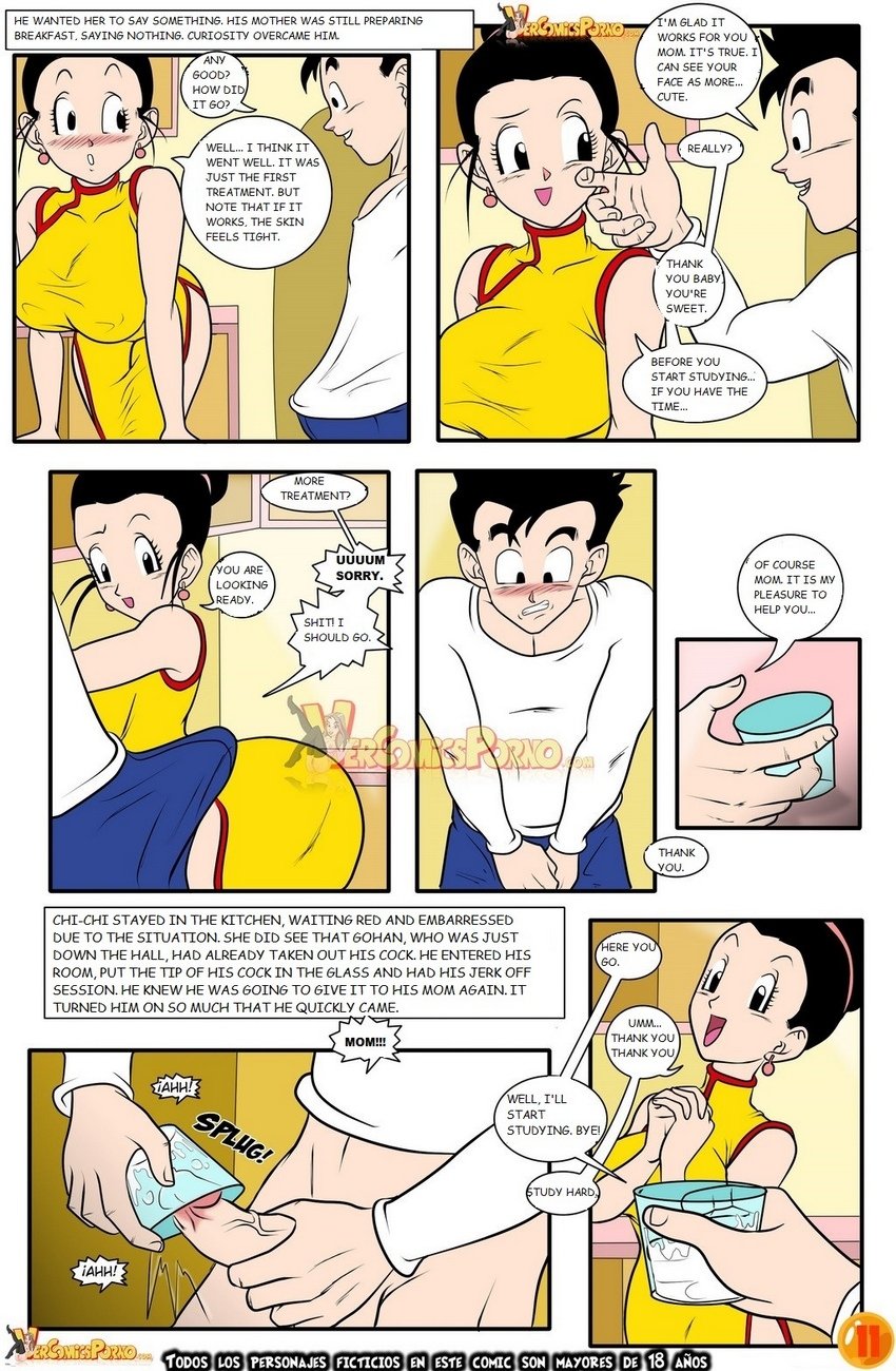 Milky Milk (Dragon Ball Z) [Drah Navlag] 1 . Milky Milk - Chapter 1 (Dragon Ball Z) [Drah Navlag] – page 12