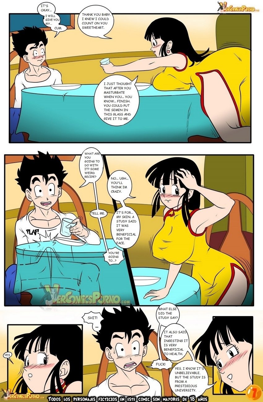 Milky Milk (Dragon Ball Z) [Drah Navlag] 1 . Milky Milk - Chapter 1 (Dragon Ball Z) [Drah Navlag] – page 8