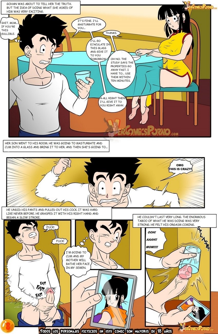 Milky Milk (Dragon Ball Z) [Drah Navlag] 1 . Milky Milk - Chapter 1 (Dragon Ball Z) [Drah Navlag] – page 9