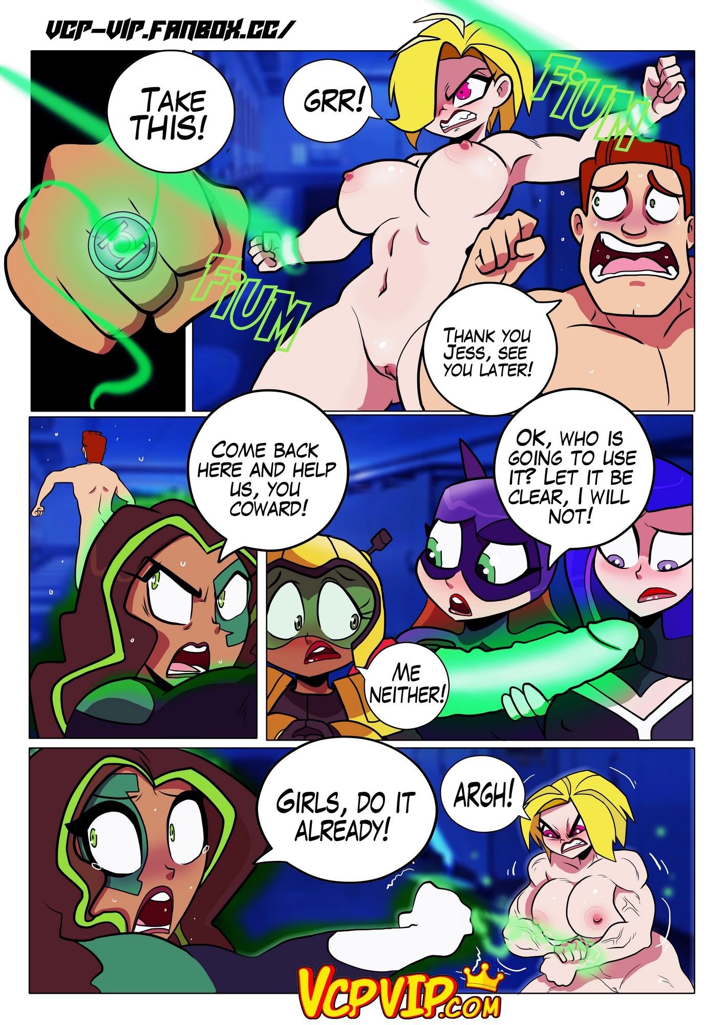 Supergirl In Heat (Justice League) [Gansoman] 1 . Supergirl In Heat - Chapter 1 (Justice League) [Gansoman] – page 13