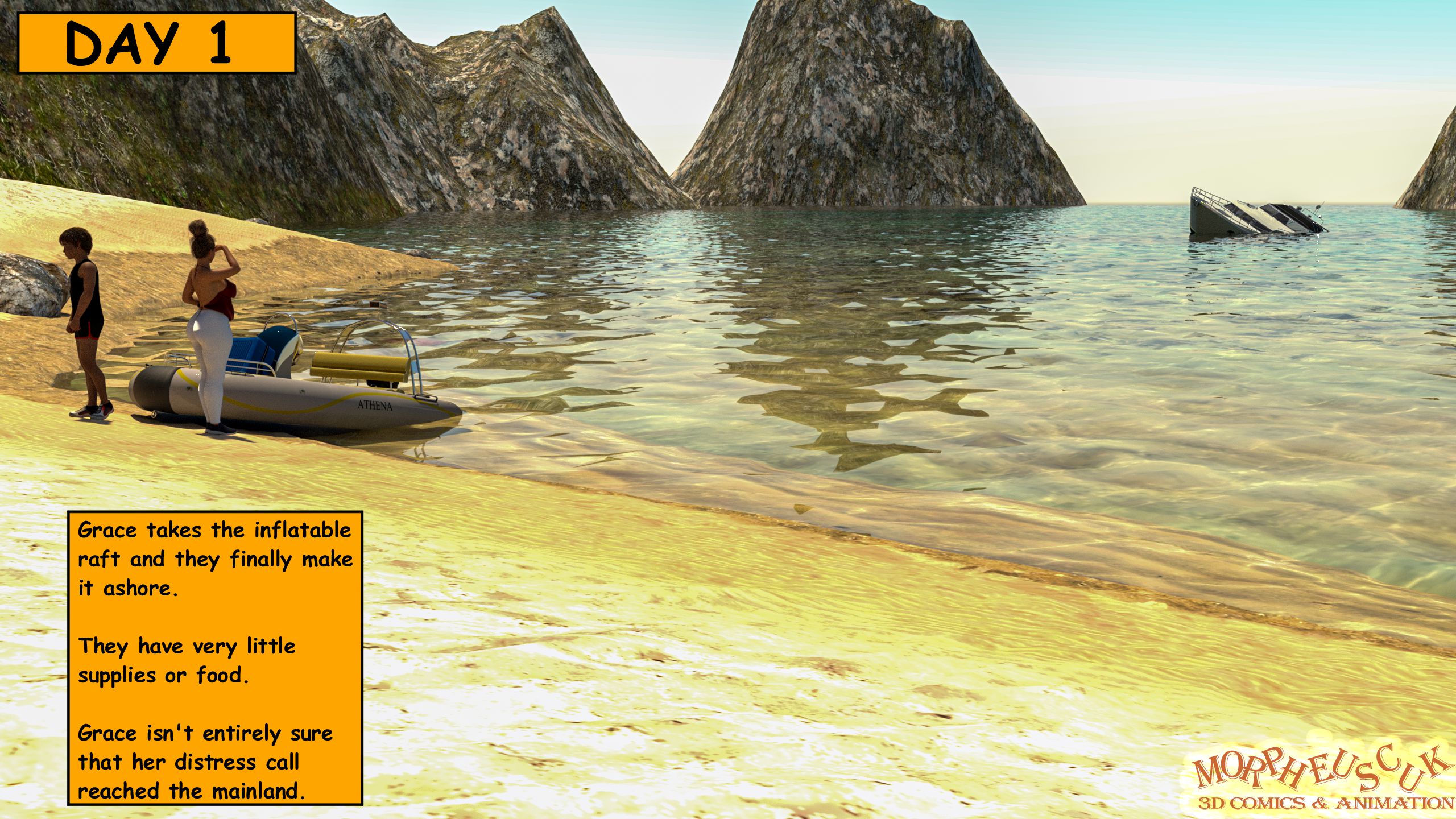 Lost Island [Morpheuscuk] 1 . Lost Island - Chapter 1 [Morpheuscuk] – page 14
