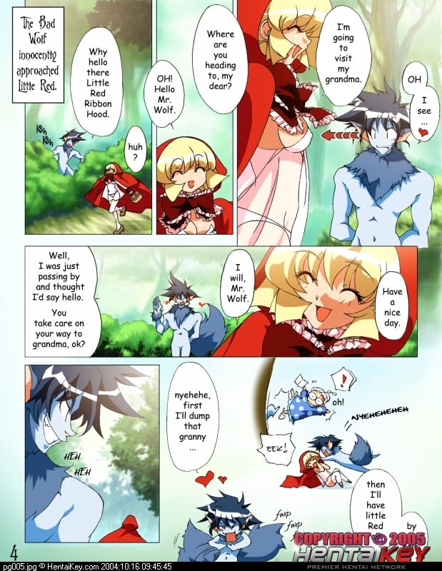Little Red RibbonHood (Red Riding Hood) [HentaiKey] 1 . Little Red RibbonHood - Chapter 1 (Red Riding Hood) [HentaiKey] – page 5