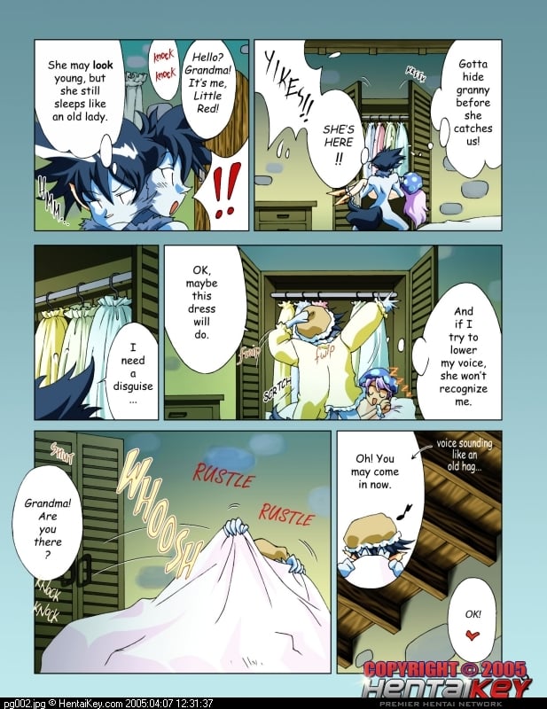 Little Red RibbonHood (Red Riding Hood) [HentaiKey] 2 . Little Red RibbonHood - Chapter 2 (Red Riding Hood) [HentaiKey] – page 3