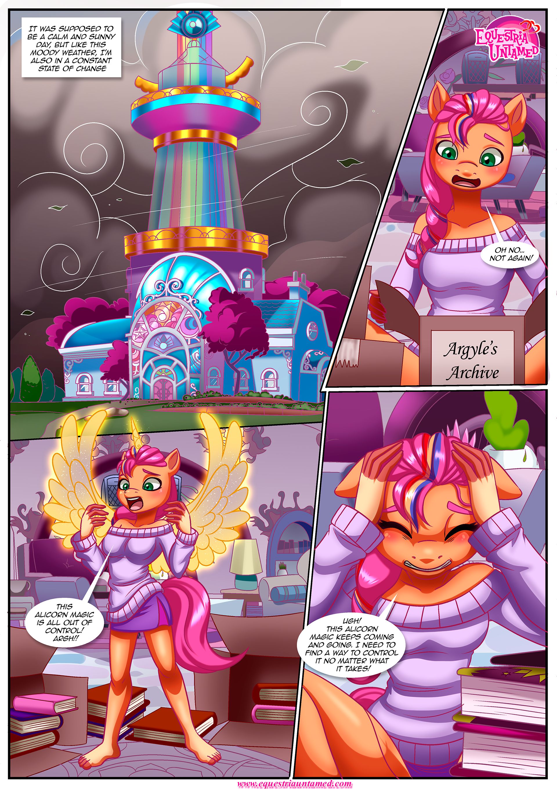 Alicorn Secrets (My Little Pony: A New Generation) [Palcomix] 1 . Alicorn Secrets  - Chapter 1 (My Little Pony: A New Generation) [Palcomix] – page 2