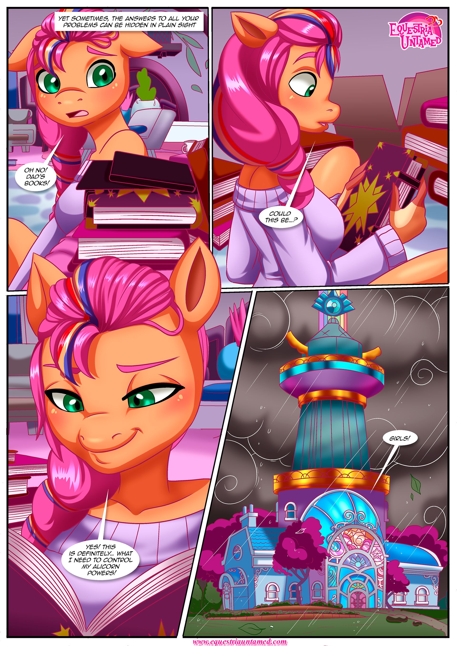 Alicorn Secrets (My Little Pony: A New Generation) [Palcomix] 1 . Alicorn Secrets  - Chapter 1 (My Little Pony: A New Generation) [Palcomix] – page 3