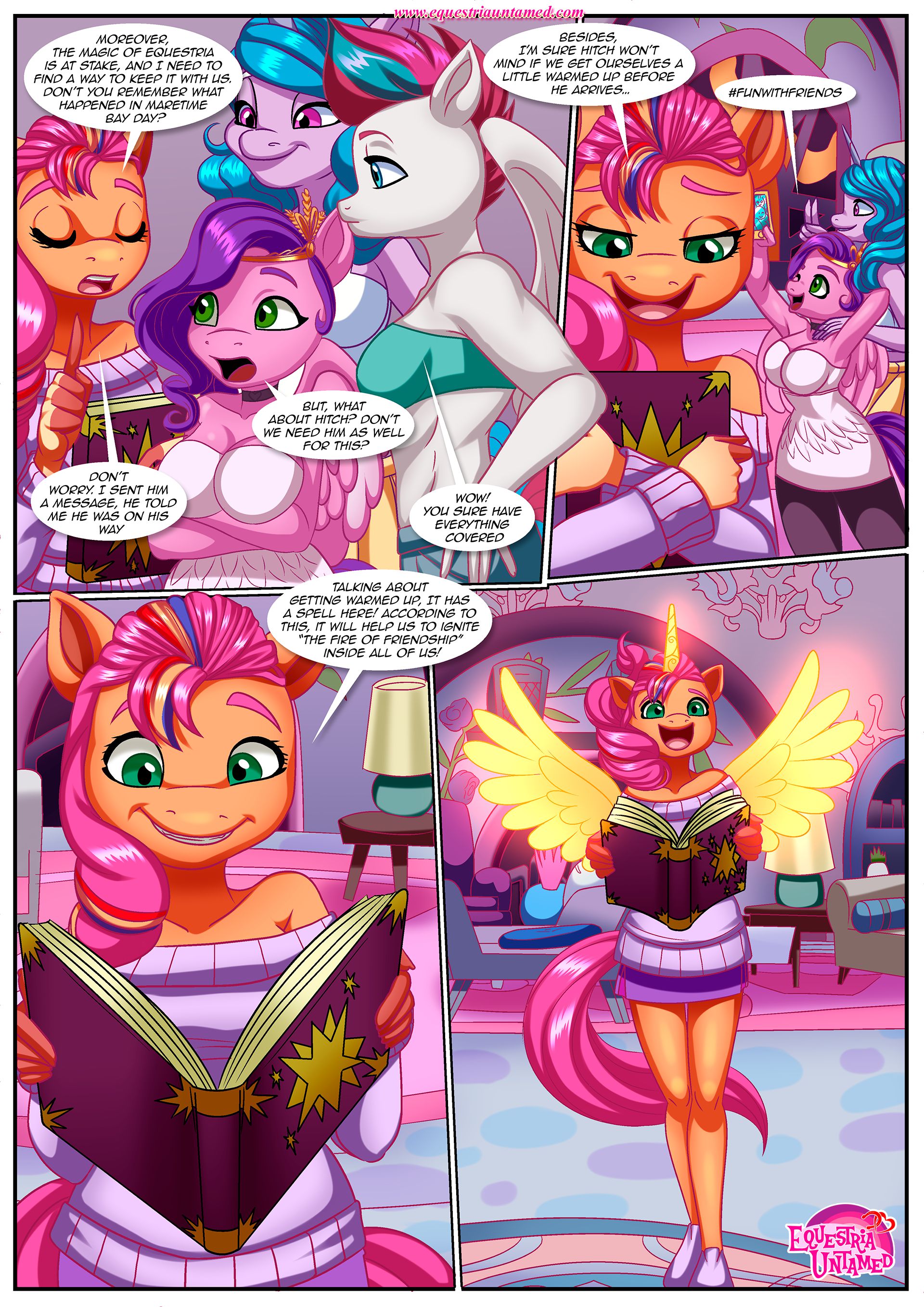 Alicorn Secrets (My Little Pony: A New Generation) [Palcomix] 1 . Alicorn Secrets  - Chapter 1 (My Little Pony: A New Generation) [Palcomix] – page 6