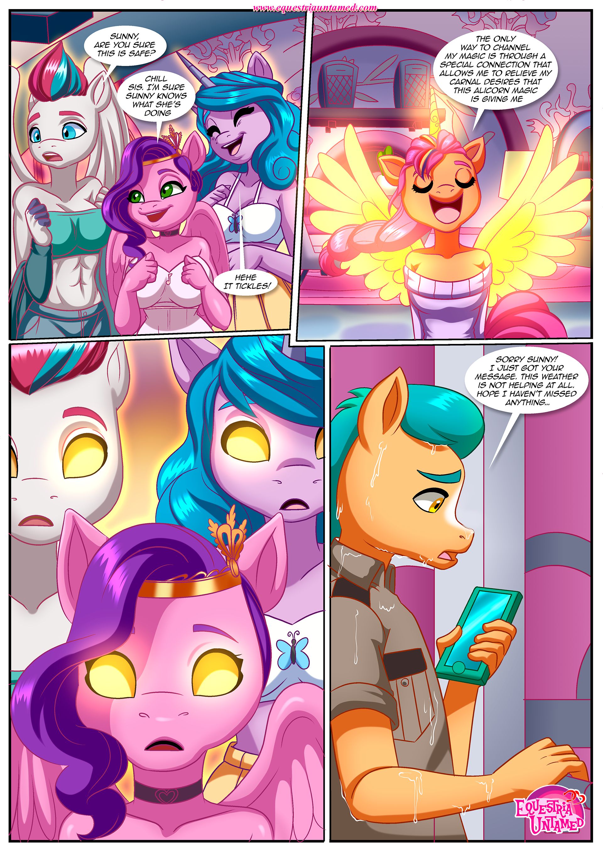 Alicorn Secrets (My Little Pony: A New Generation) [Palcomix] 1 . Alicorn Secrets  - Chapter 1 (My Little Pony: A New Generation) [Palcomix] – page 7