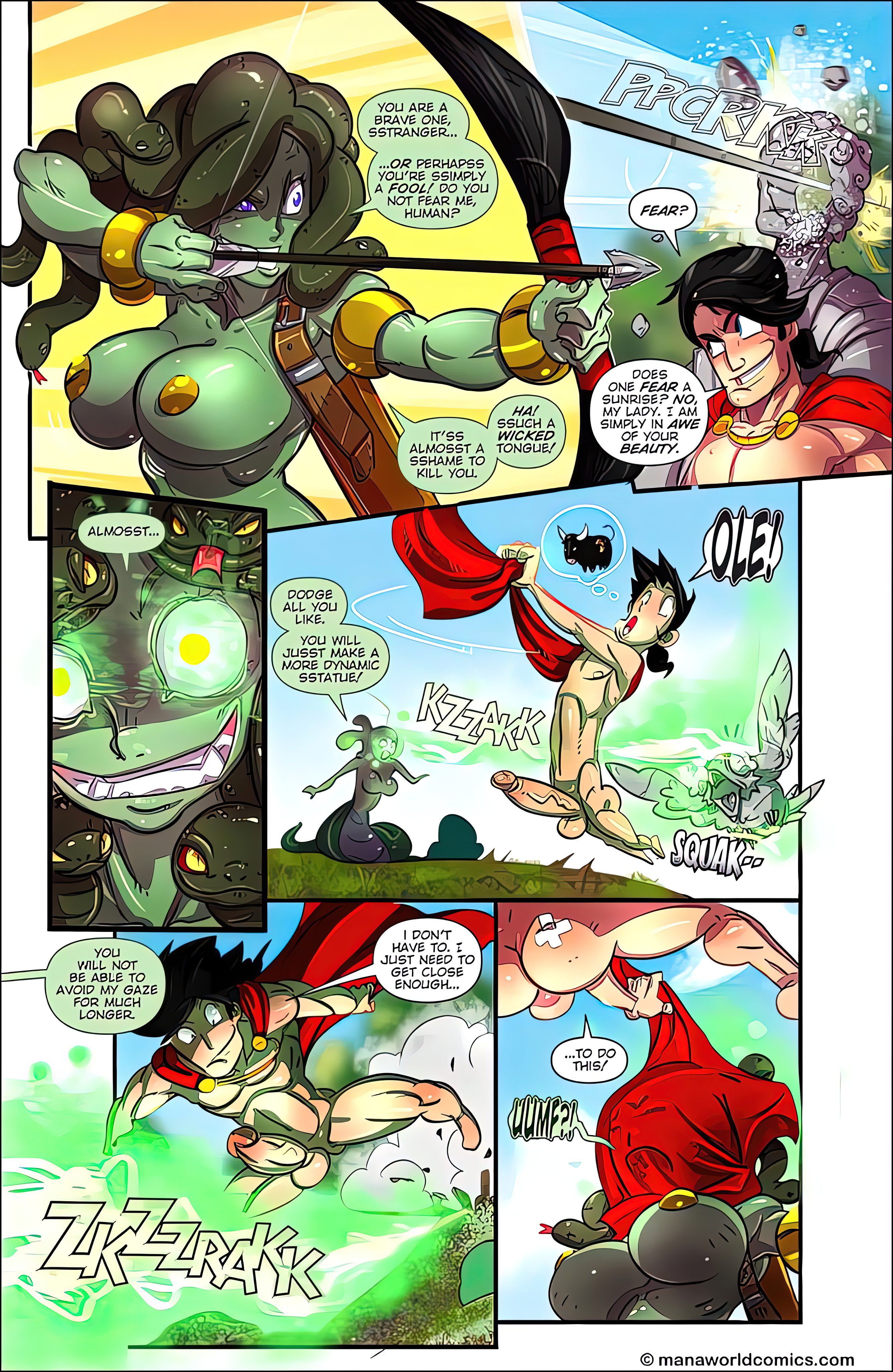 Hard As Stone [Mana World] 1 . Hard As Stone - Chapter 1 [Mana World] – page 6