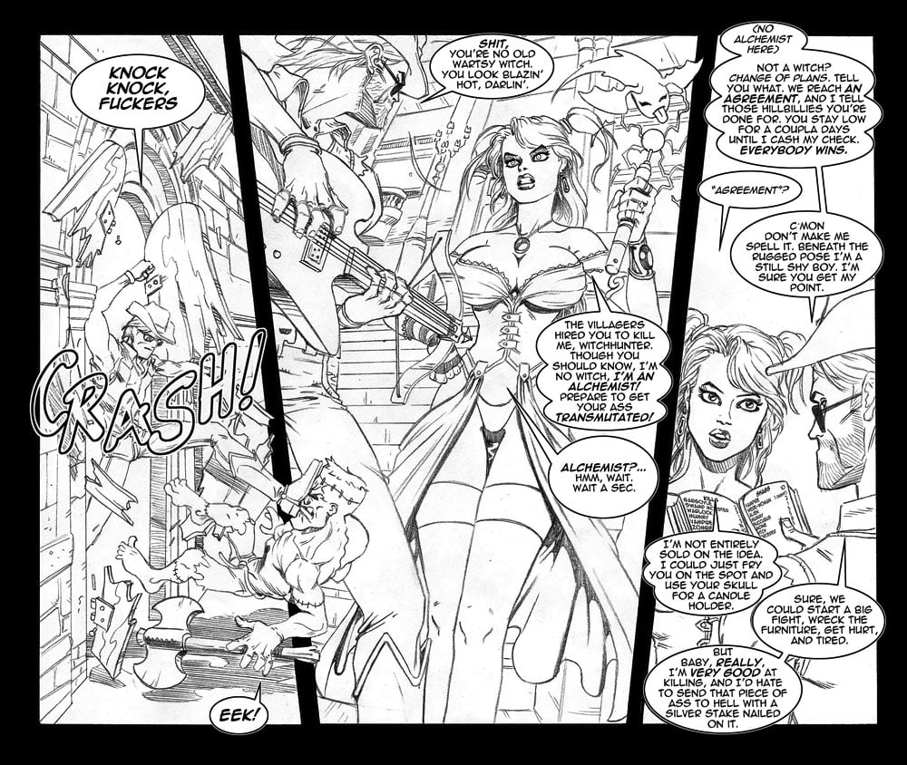 Lady Alchemia [Leandro Comics] 1 . Lady Alchemia  - Chapter 1 [Leonardo Comics] – page 9