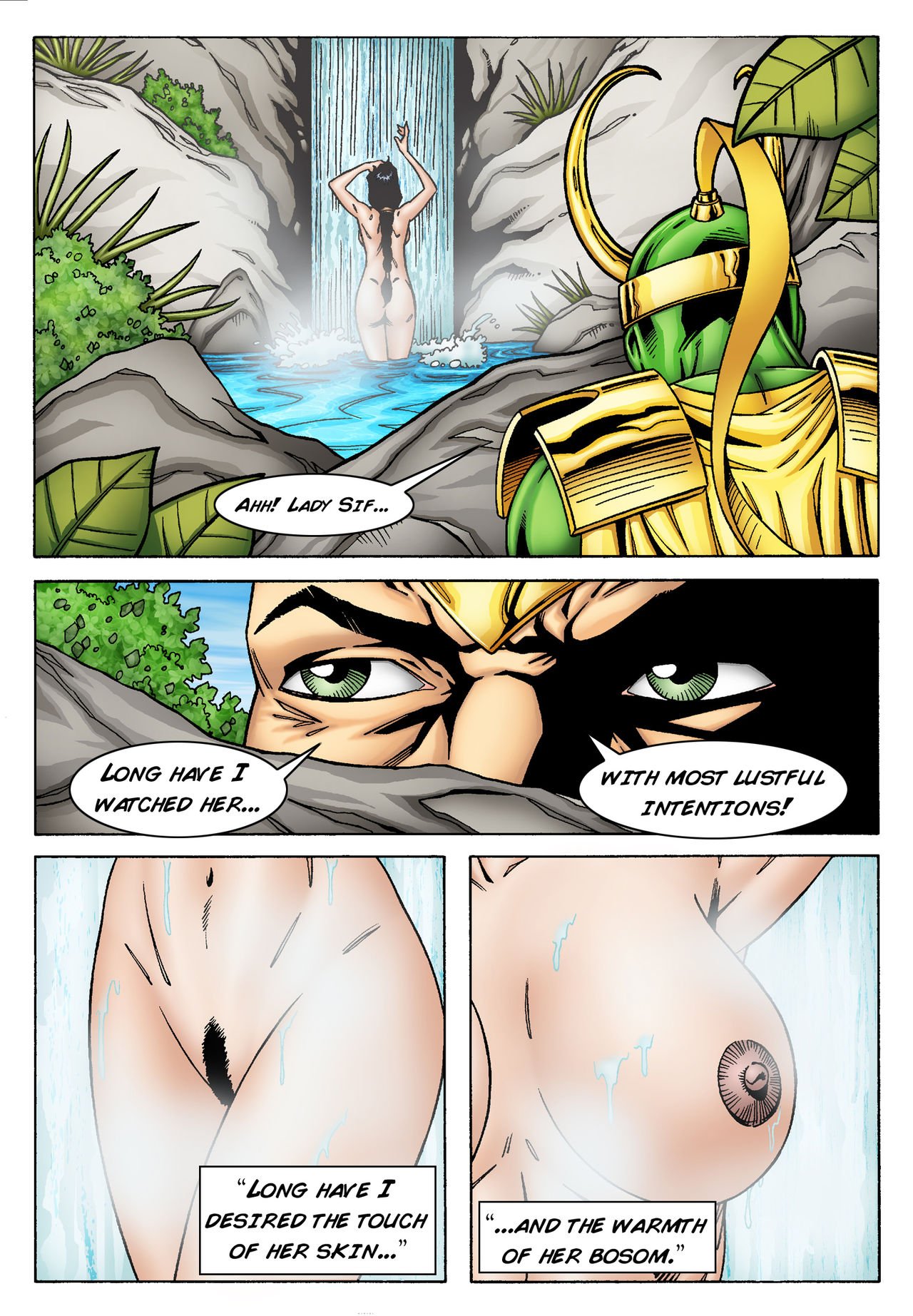 Lady Sif Seduced By Loki (Thor) [Leandro Comics] 1 . Lady Sif Seduced By Loki - Chapter 1 (Thor) [Leandro Comics] – page 2
