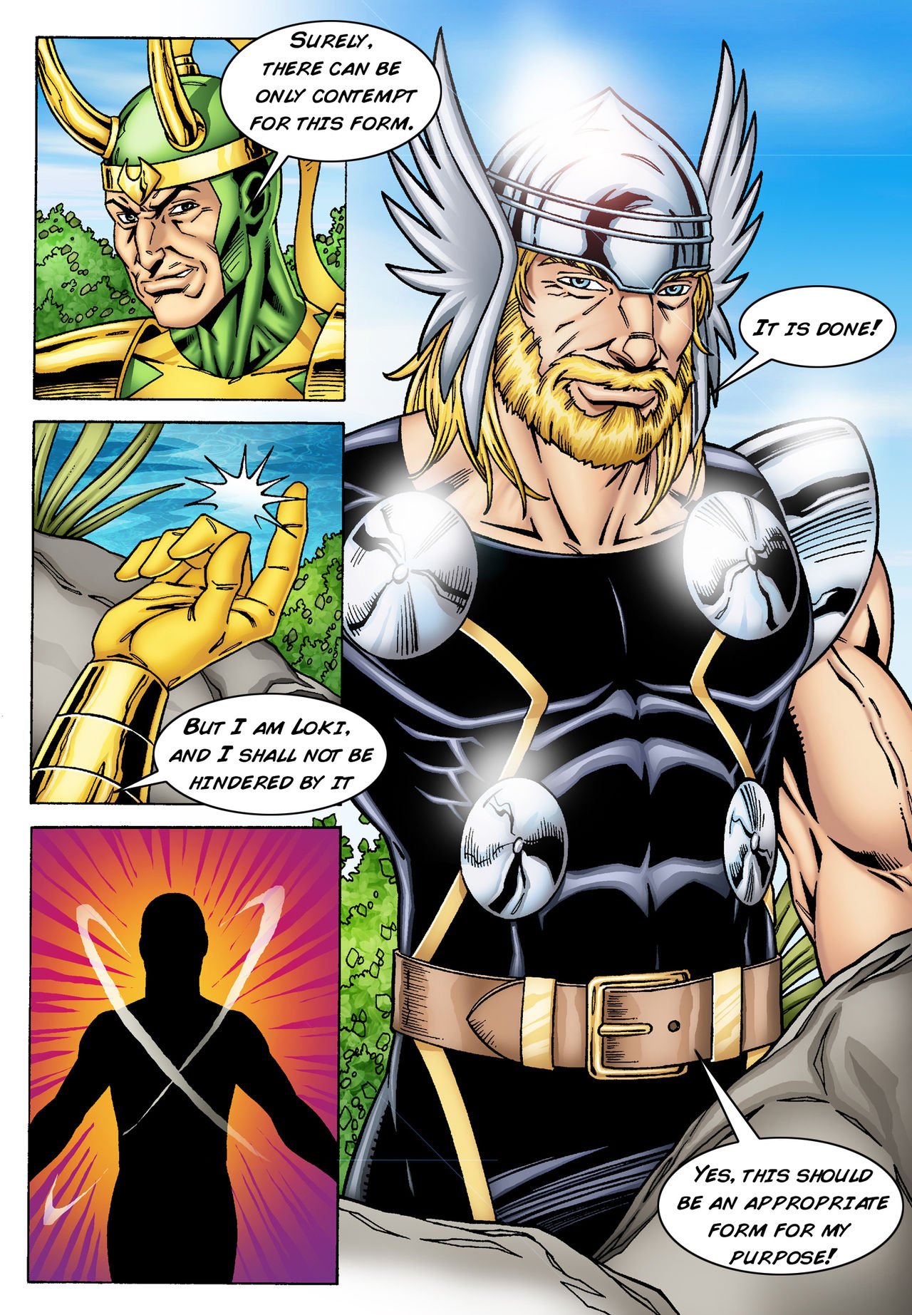Lady Sif Seduced By Loki (Thor) [Leandro Comics] 1 . Lady Sif Seduced By Loki - Chapter 1 (Thor) [Leandro Comics] – page 3