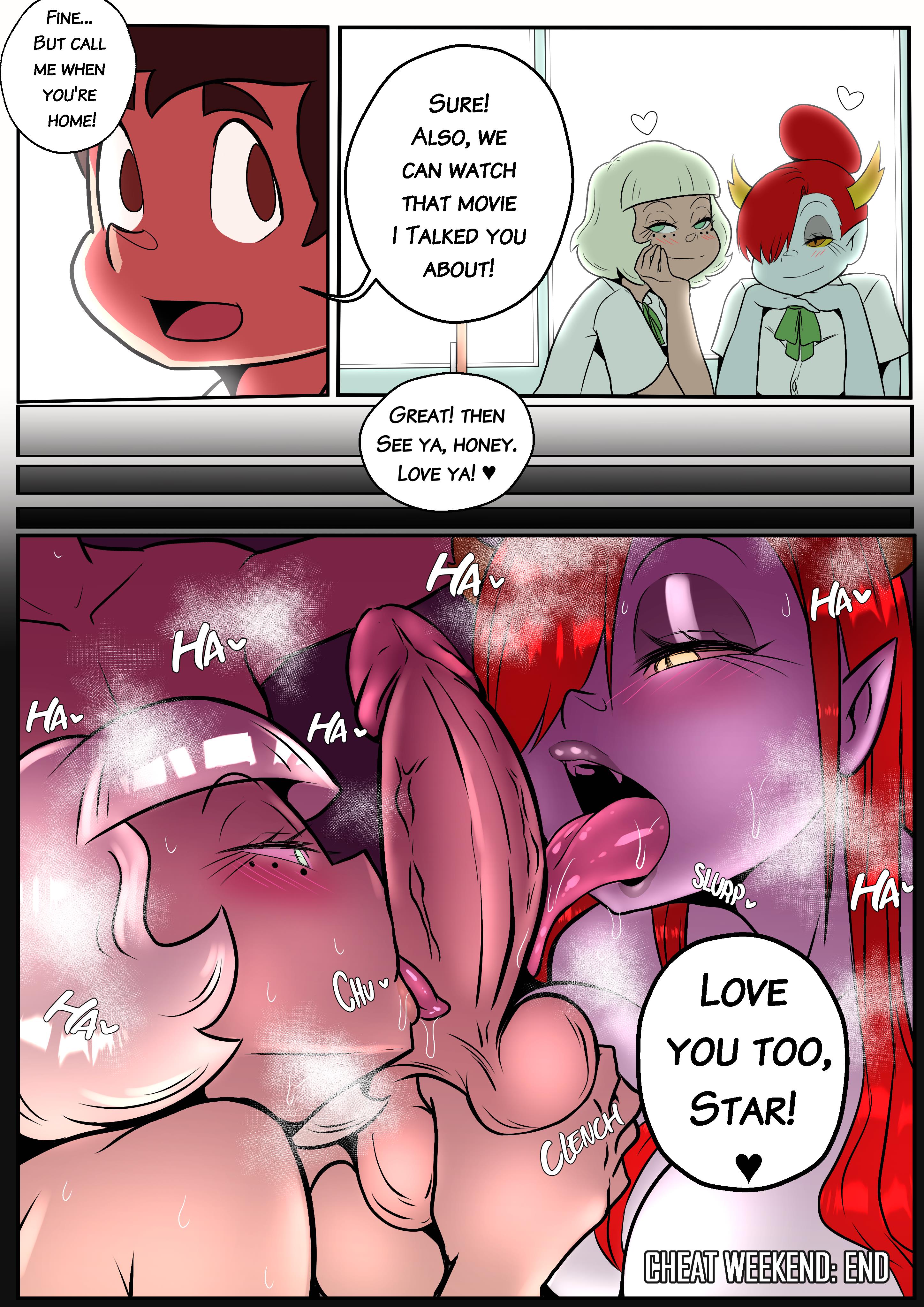 Cheat Weekend (Star vs. The Forces of Evil) [Banjabu] 3 . Cheat Weekend:Sunday - Chapter 3 (Star vs. The Forces of Evil) [Banjabu] – page 28
