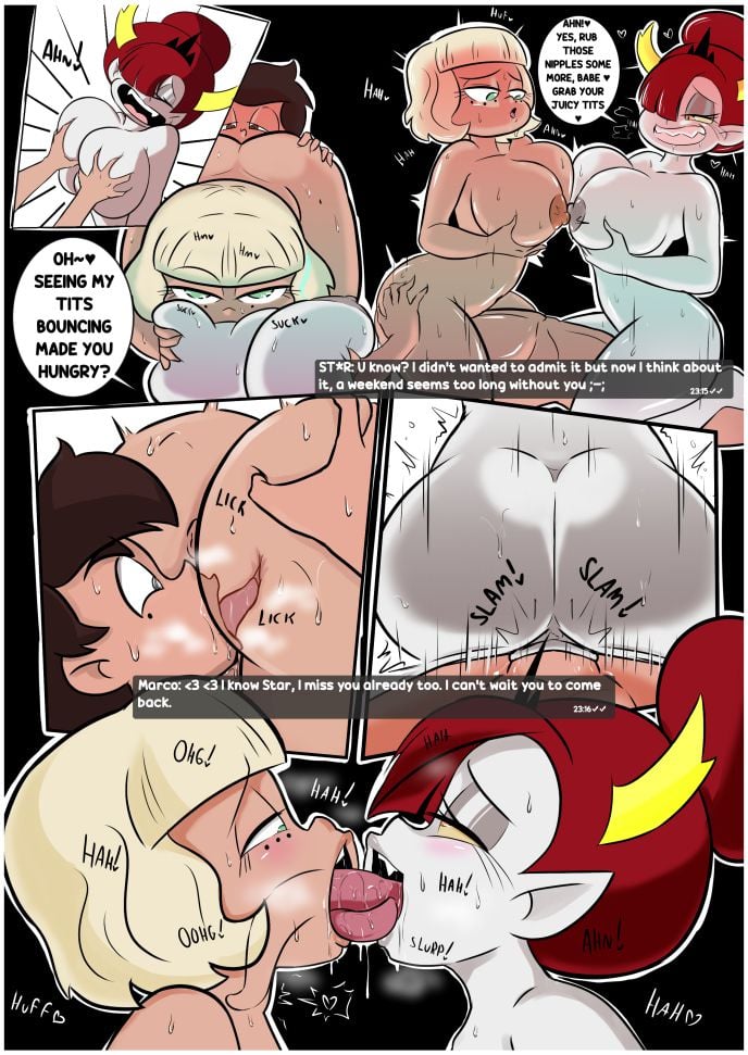 Cheat Weekend (Star vs. The Forces of Evil) [Banjabu] 1 . Cheat Weekend: Friday Night  - Chapter 1 (Star vs. The Forces of Evil) [Banjabu] – page 8