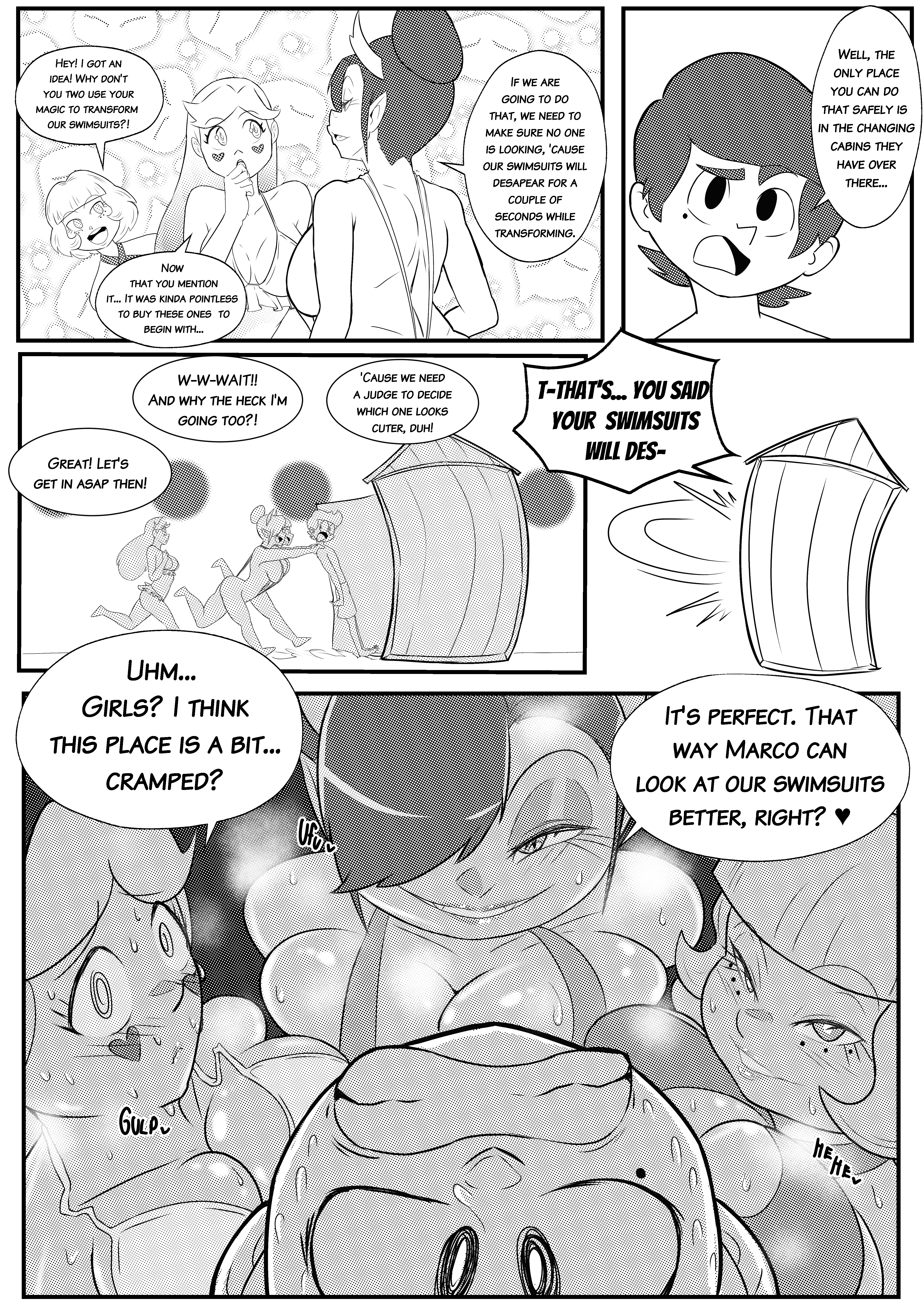 Cheat Weekend (Star vs. The Forces of Evil) [Banjabu] 2.5 . Cheat Beach - Chapter 2.5 (Star vs. The Forces of Evil) [Banjabu] – page 7