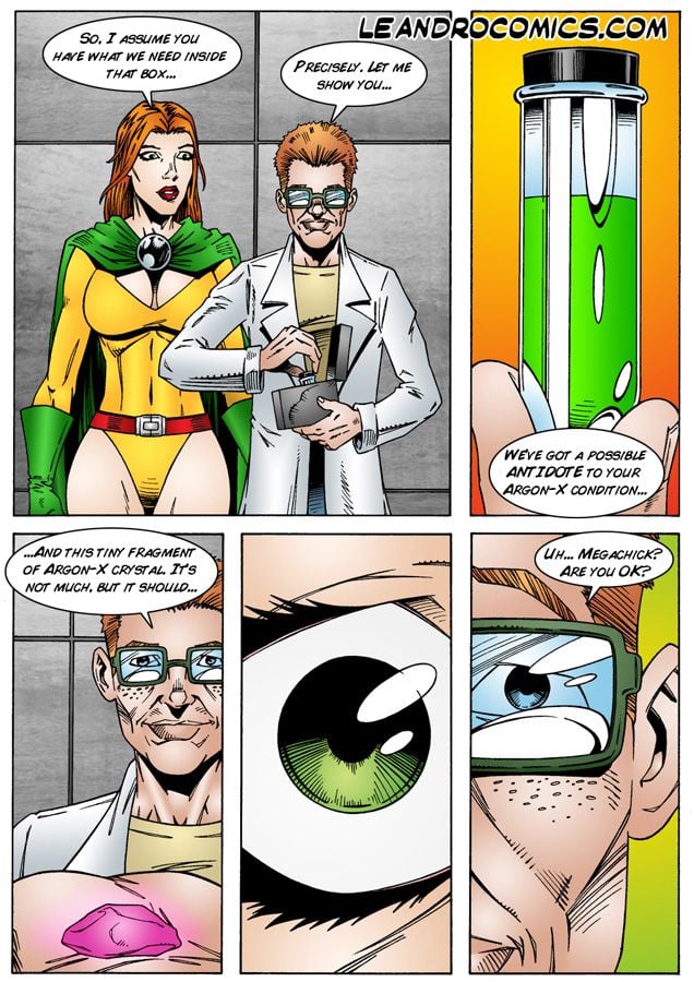 Megachick Meets Eugene [Leandro Comics] 1 . Megachick Meets Eugene - Chapter 1 [Leandro Comics] – page 4