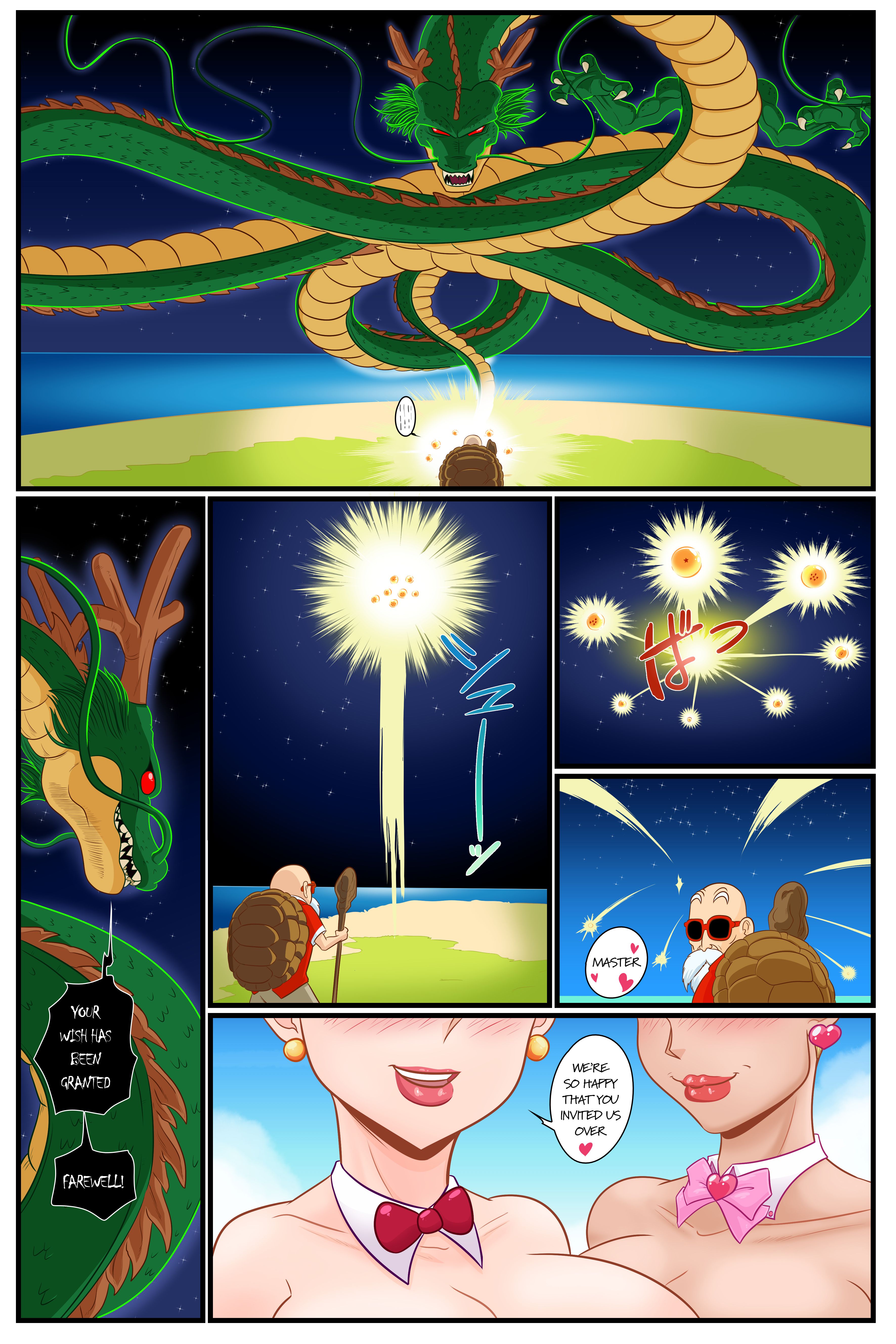 The Wish Of Master Roshi (Dragon Ball Z) [KogeiKun] 1 . The Wish Of Master Roshi  - Chapter 1 (Dragon Ball Z) [KogeiKun] – page 2