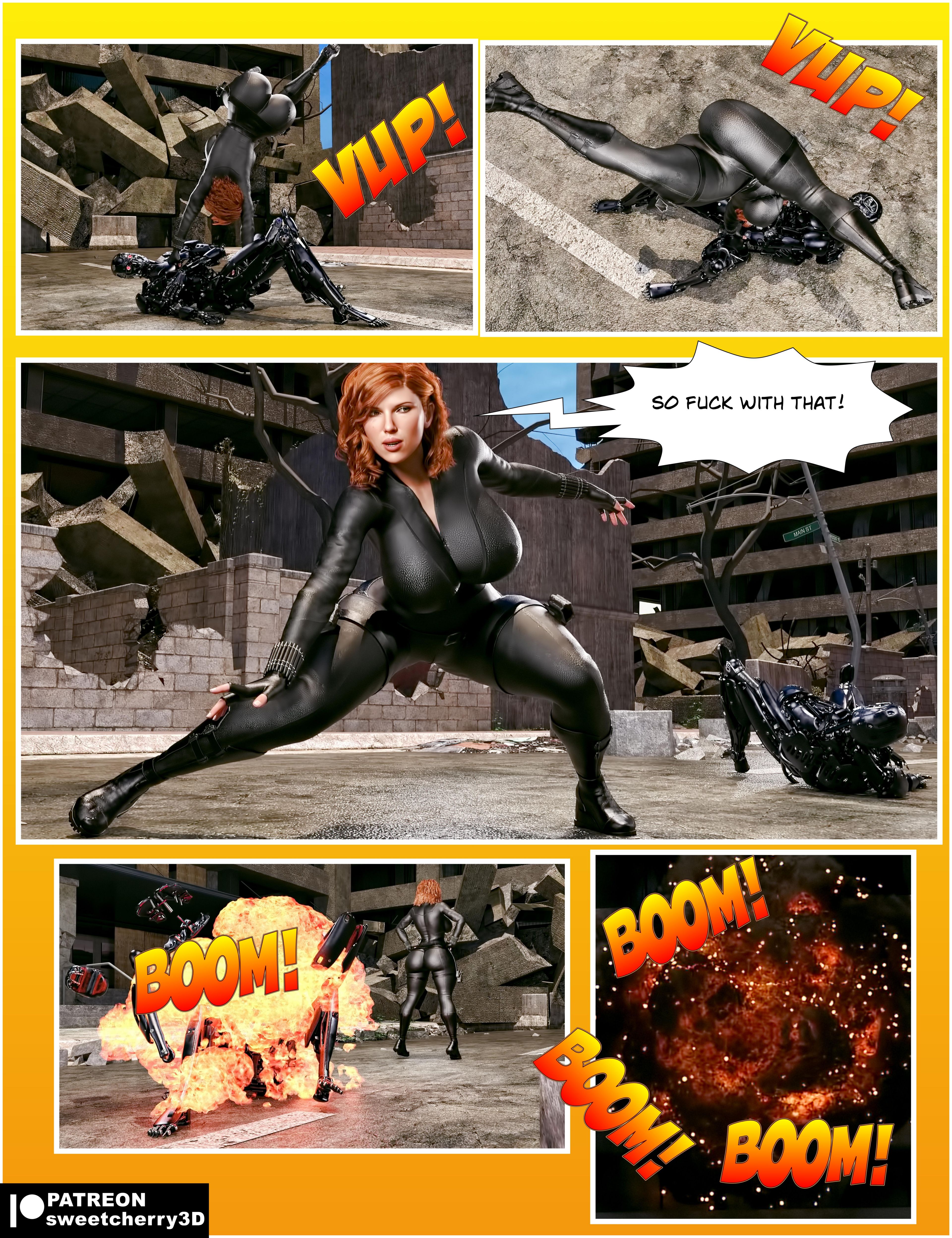 Black Widow (The Avengers) [MegaParodies] 1 . Black Widow - Chapter 1 (The Avengers) [MegaParodies] – page 15