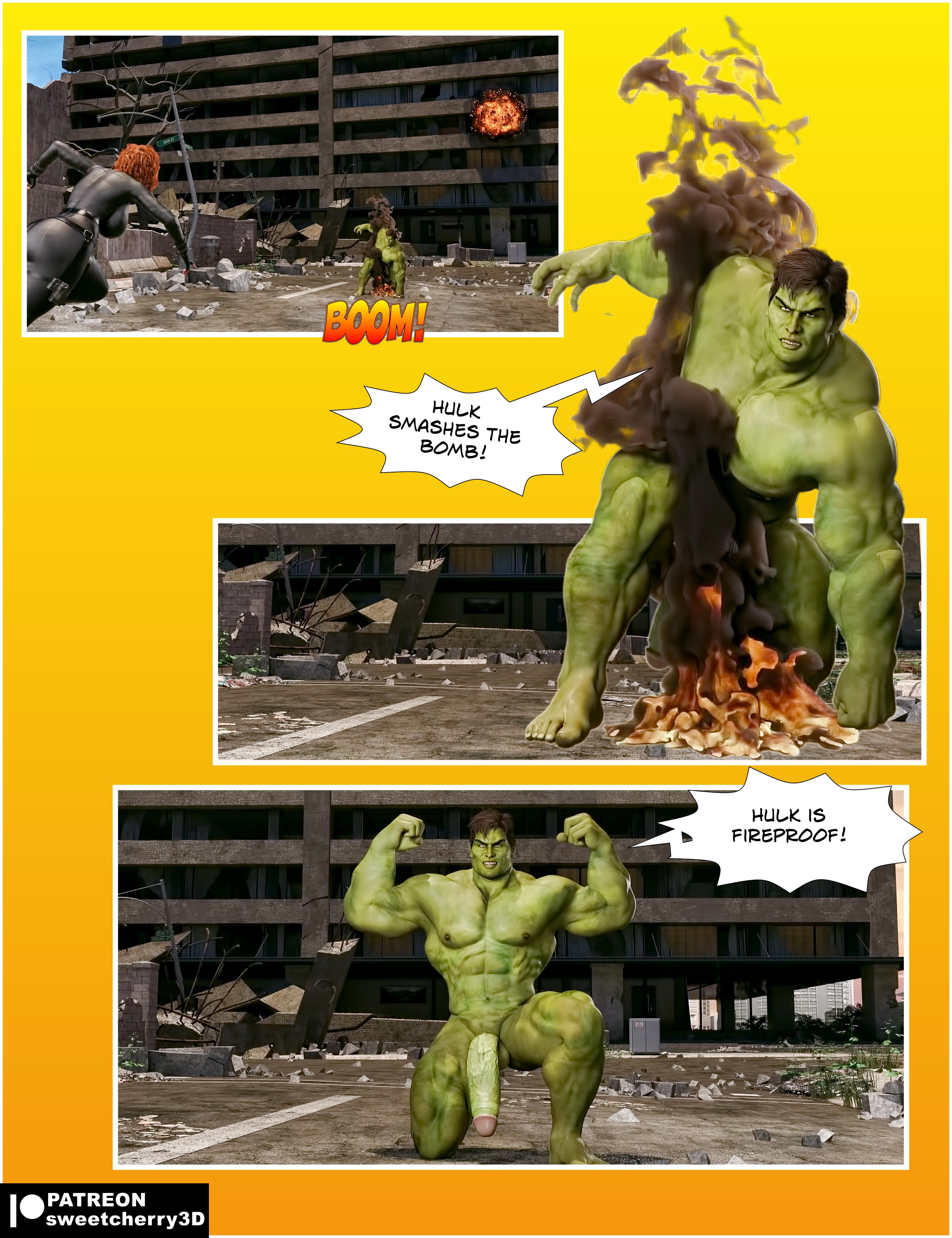 Black Widow (The Avengers) [MegaParodies] 1 . Black Widow - Chapter 1 (The Avengers) [MegaParodies] – page 17