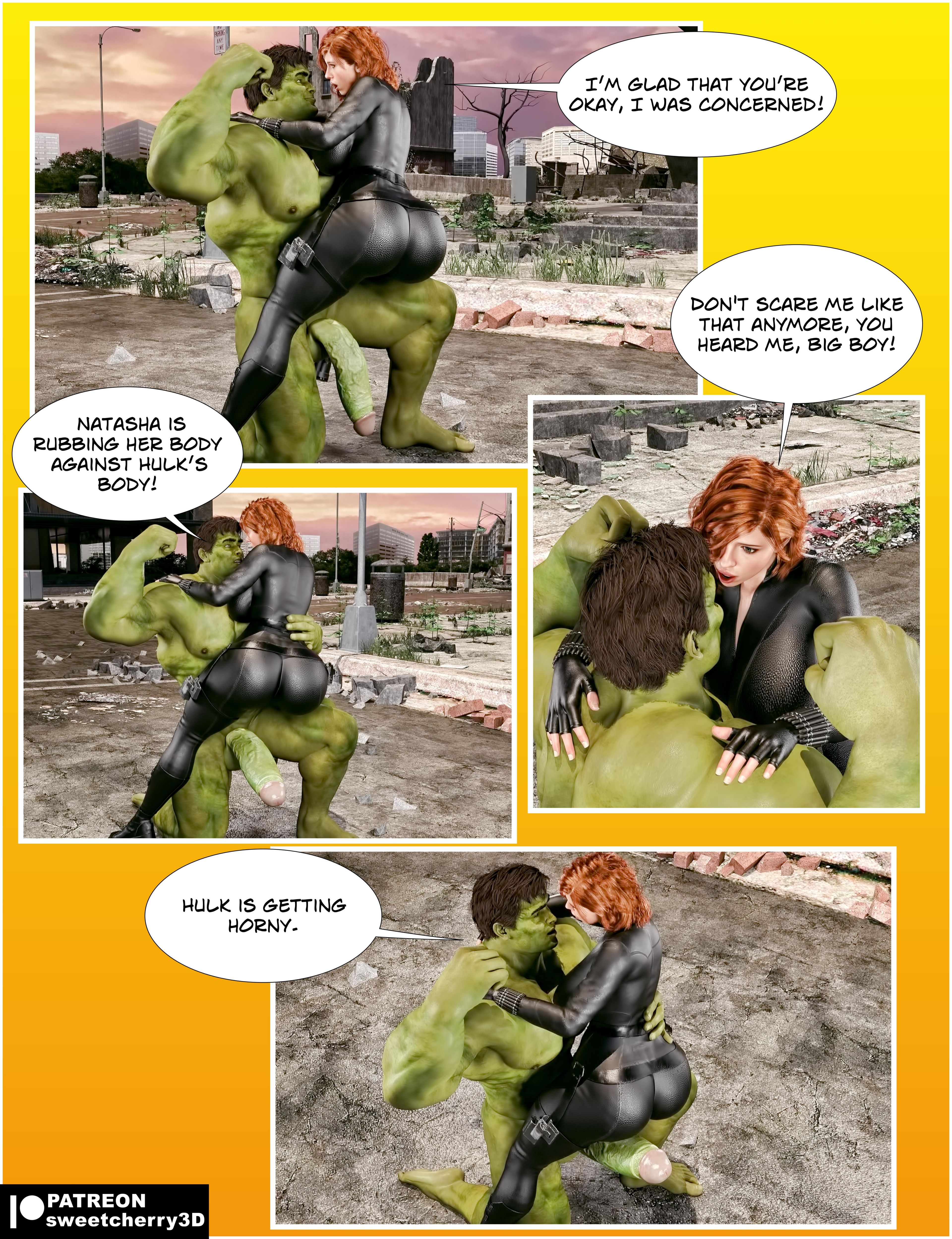 Black Widow (The Avengers) [MegaParodies] 1 . Black Widow - Chapter 1 (The Avengers) [MegaParodies] – page 18