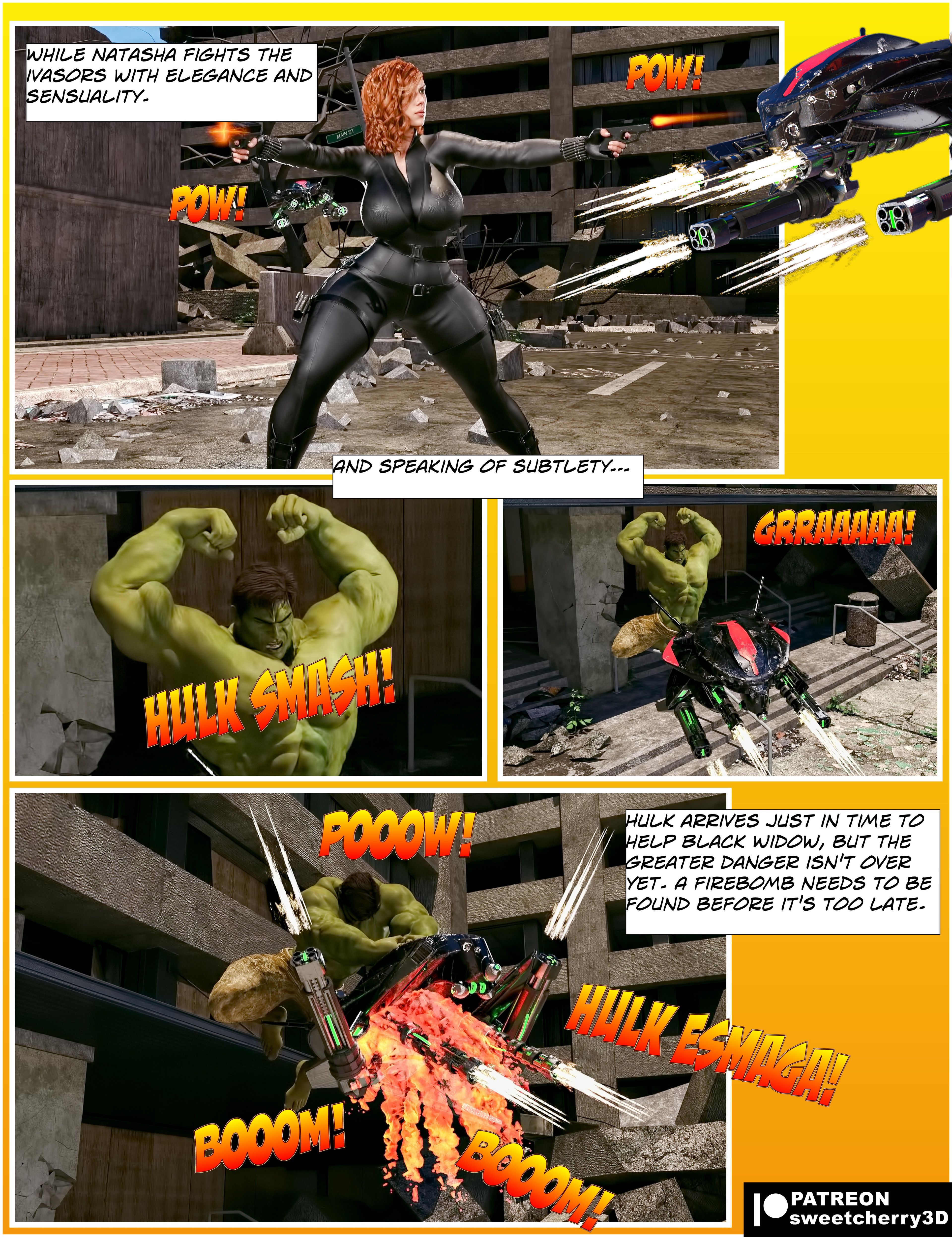 Black Widow (The Avengers) [MegaParodies] 1 . Black Widow - Chapter 1 (The Avengers) [MegaParodies] – page 3