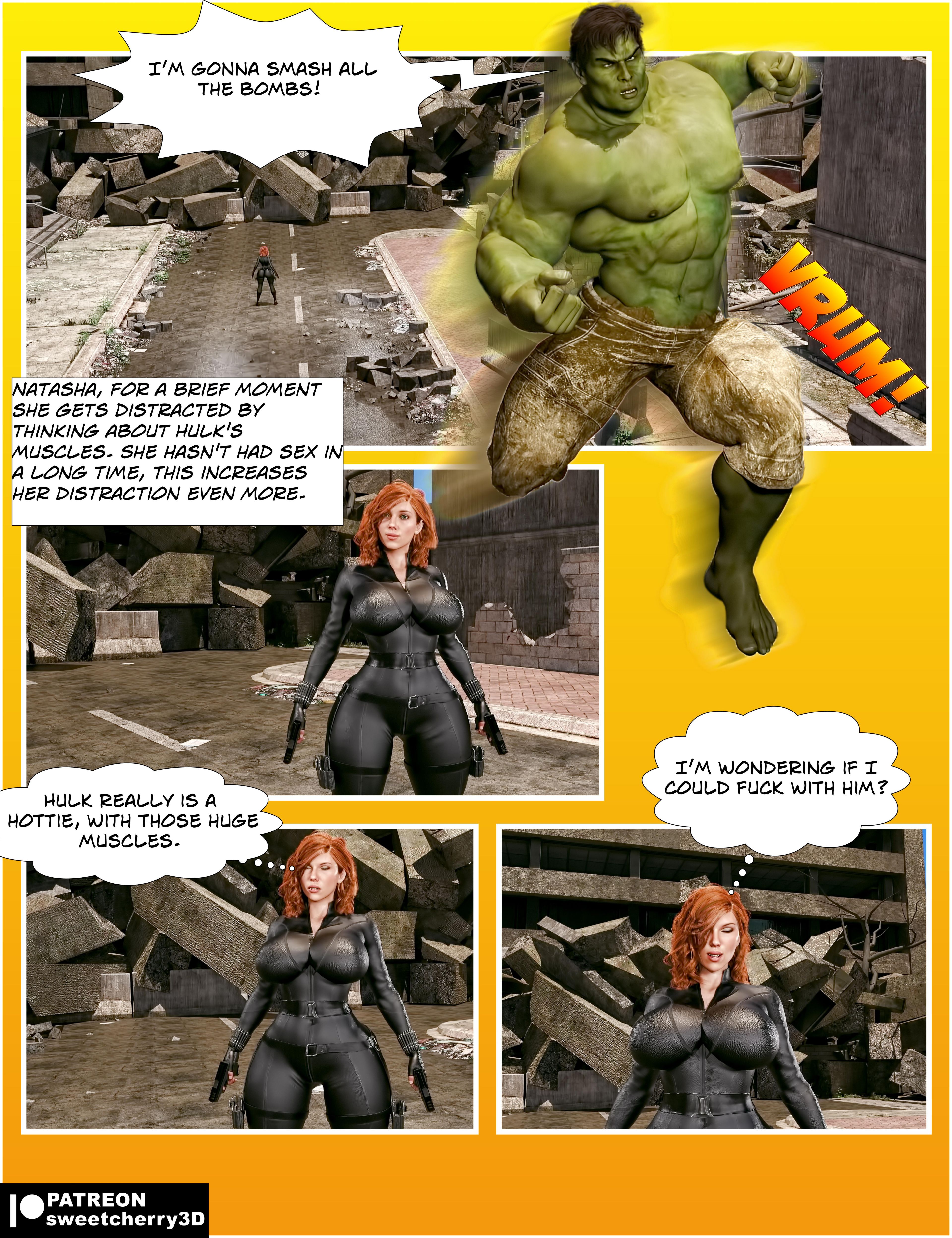 Black Widow (The Avengers) [MegaParodies] 1 . Black Widow - Chapter 1 (The Avengers) [MegaParodies] – page 6