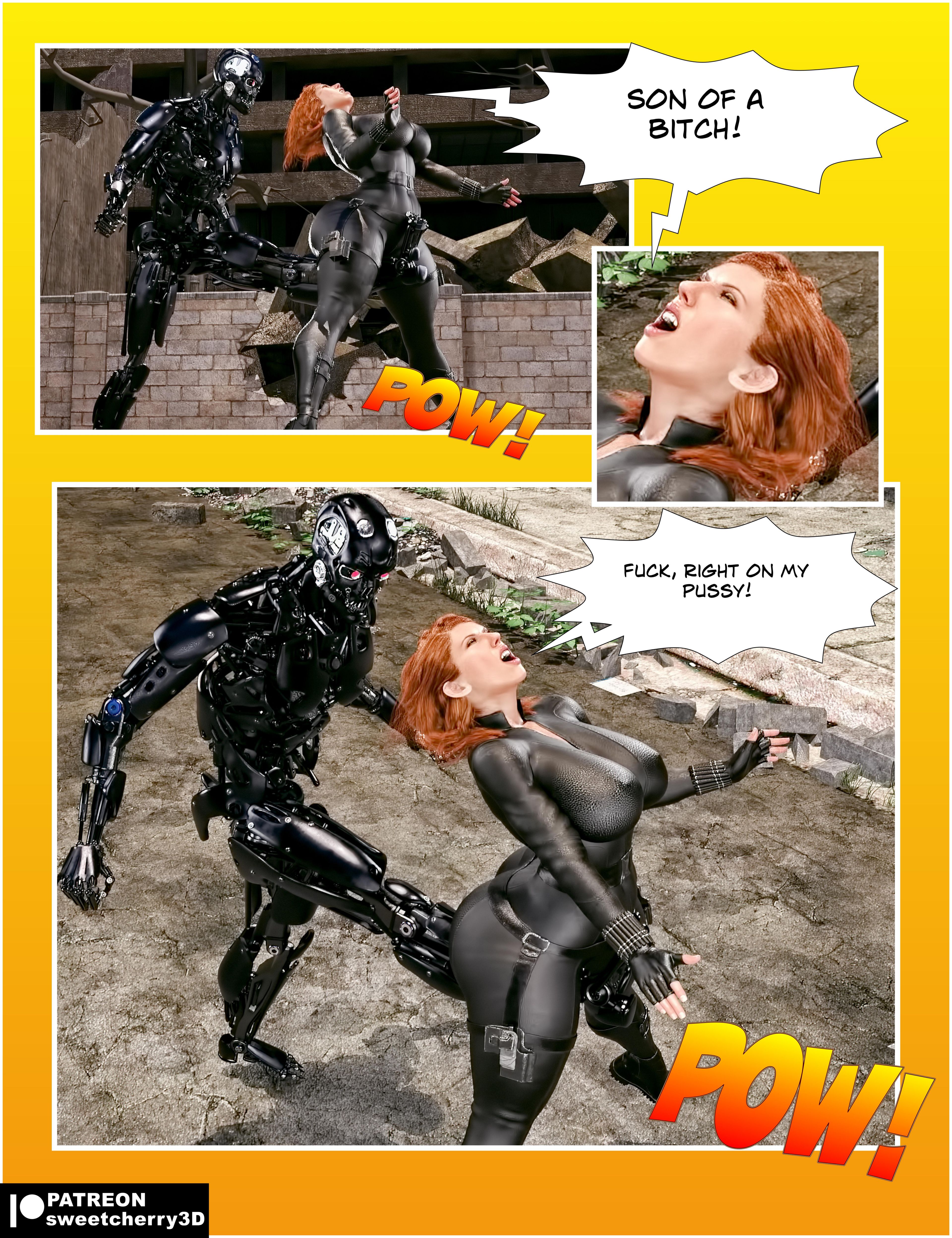 Black Widow (The Avengers) [MegaParodies] 1 . Black Widow - Chapter 1 (The Avengers) [MegaParodies] – page 9