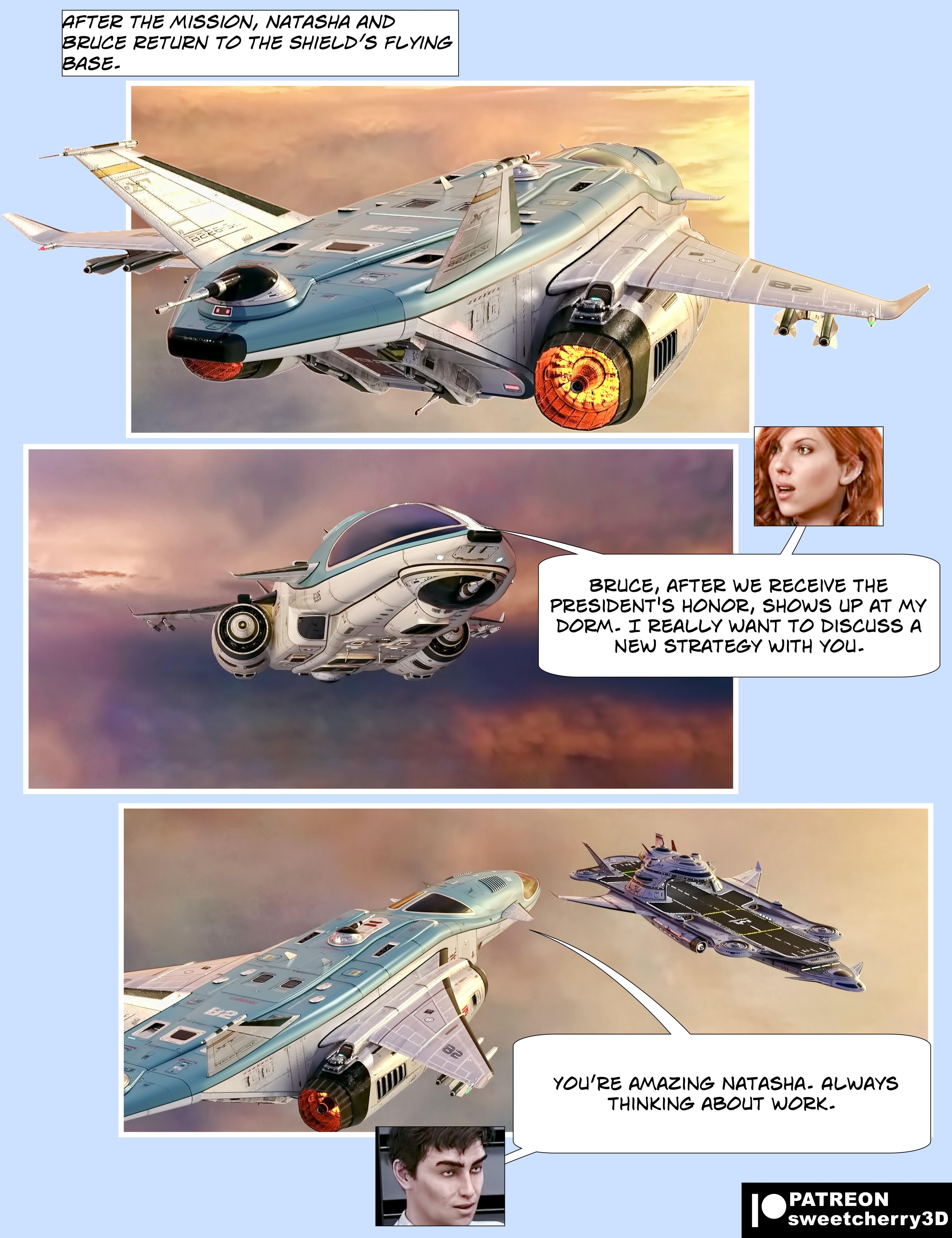 Black Widow (The Avengers) [MegaParodies] 2 . Black Widow - Chapter 2 (The Avengers) [MegaParodies] – page 10