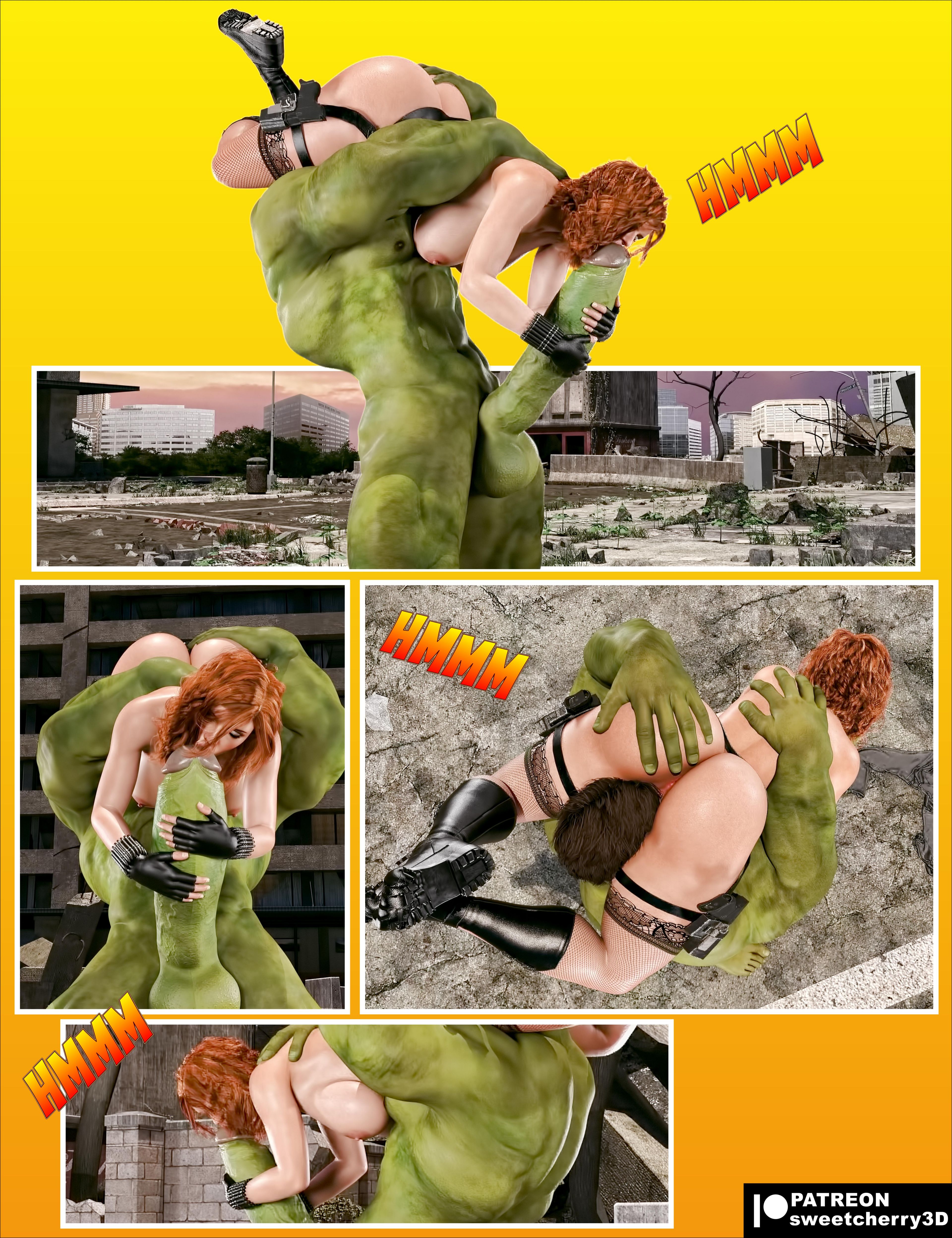 Black Widow (The Avengers) [MegaParodies] 2 . Black Widow - Chapter 2 (The Avengers) [MegaParodies] – page 2