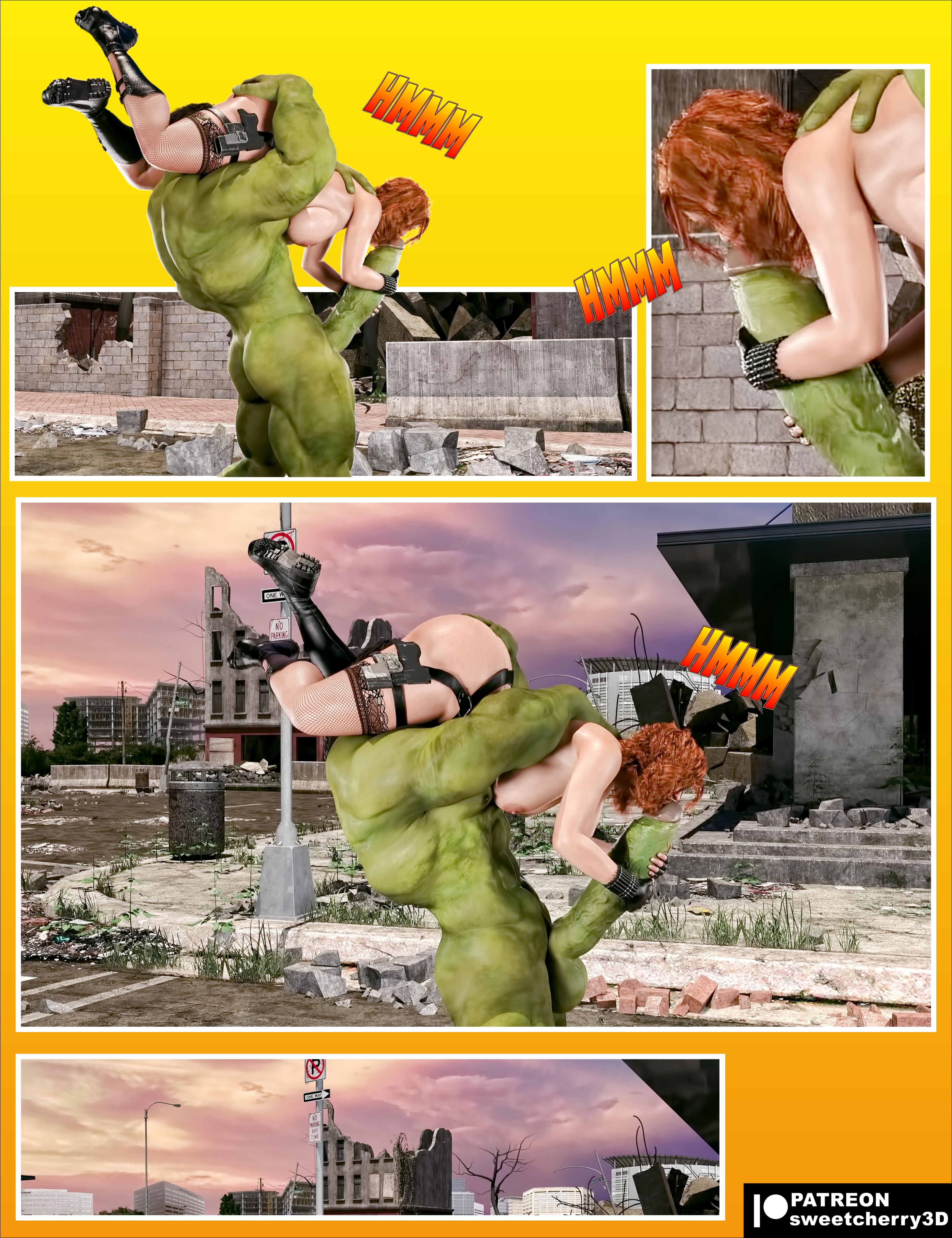Black Widow (The Avengers) [MegaParodies] 2 . Black Widow - Chapter 2 (The Avengers) [MegaParodies] – page 3