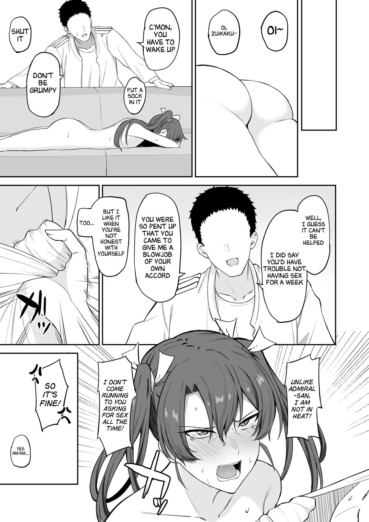 Crane In Heat (Kantai Collection -KanColle-) [Takaman] 1 . Crane In Heat - Chapter 1 (Kantai Collection -KanColle-) [Takaman] – page 28