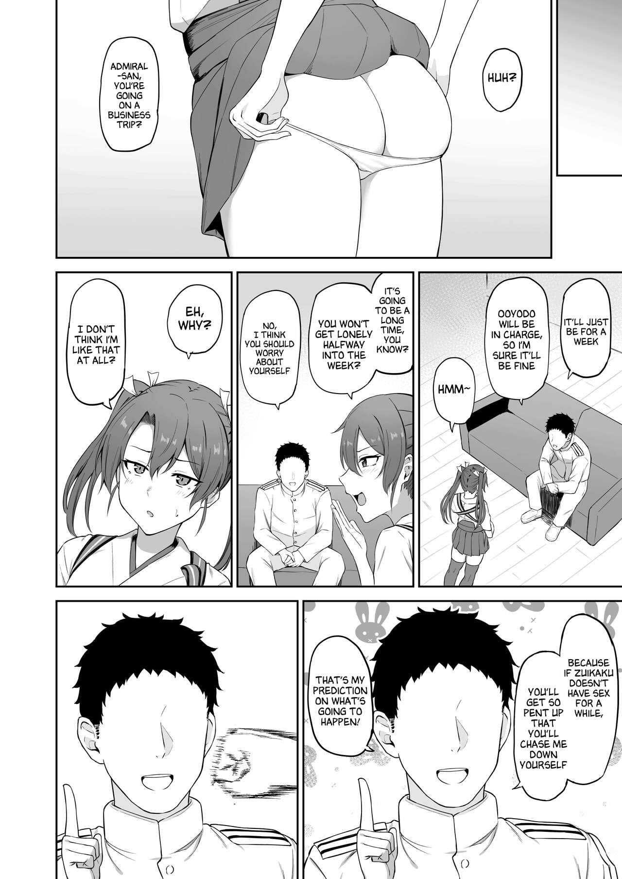 Crane In Heat (Kantai Collection -KanColle-) [Takaman] 1 . Crane In Heat - Chapter 1 (Kantai Collection -KanColle-) [Takaman] – page 7