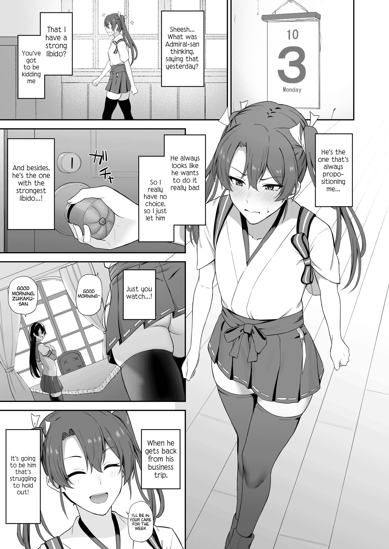 Crane In Heat (Kantai Collection -KanColle-) [Takaman] 1 . Crane In Heat - Chapter 1 (Kantai Collection -KanColle-) [Takaman] – page 8