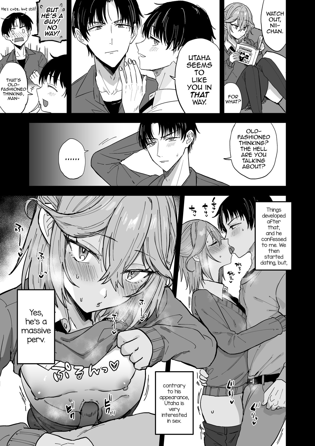 Slutty Female Boy Utaha-kun [Ainaryumu] 1 . Slutty Female Boy Utaha-kun - Chapter 1 [Ainaryumu] – page 4
