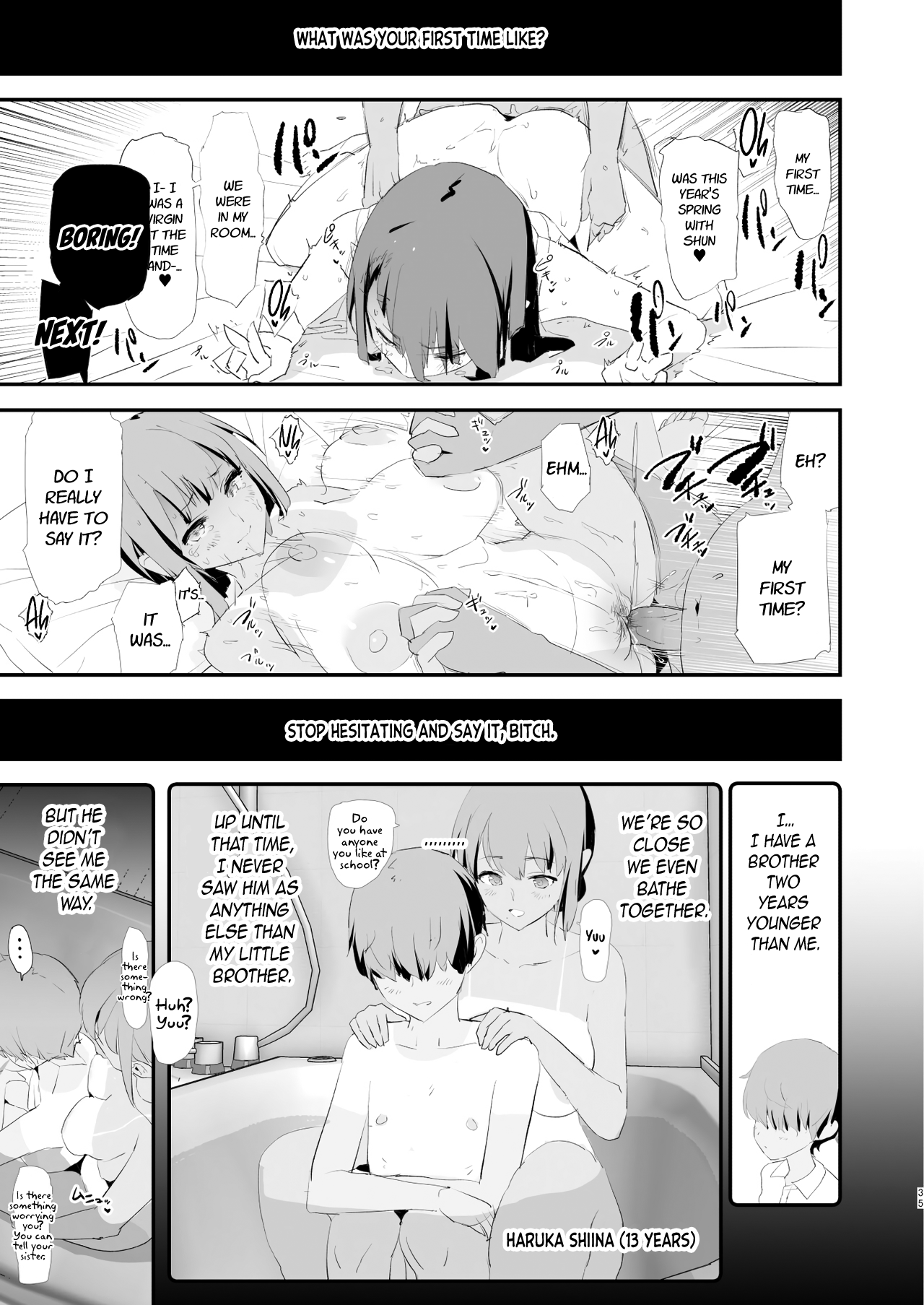 The Cock Sleeve Camp [Dokurosan] 3 . Our Exchange Cocksleeve Camp - First and Second Day! + Extra - Chapter 3 [Dokurosan] – page 35