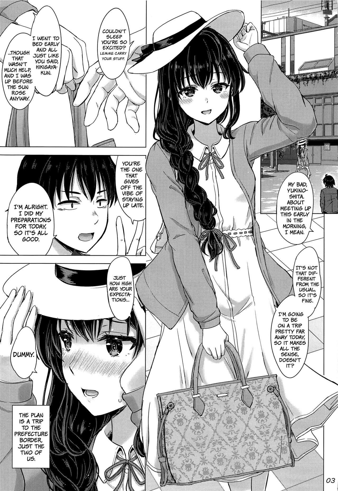 The Naughty Secrets of the Yukinoshita Sisters (Yahari Ore no Seishun Love Come wa Machigatteiru) [Inanaki Shiki] 1 . The Naughty Secrets of the Yukinoshita Sisters - Chapter 1 (Yahari Ore no Seishun Love Come wa Machigatteiru) [Inanaki Shiki] – page 2