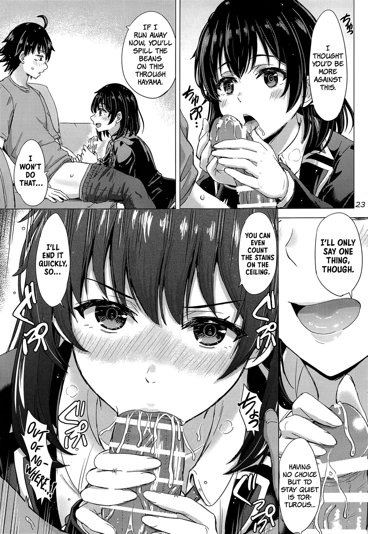 The Naughty Secrets of the Yukinoshita Sisters (Yahari Ore no Seishun Love Come wa Machigatteiru) [Inanaki Shiki] 1 . The Naughty Secrets of the Yukinoshita Sisters - Chapter 1 (Yahari Ore no Seishun Love Come wa Machigatteiru) [Inanaki Shiki] – page 22